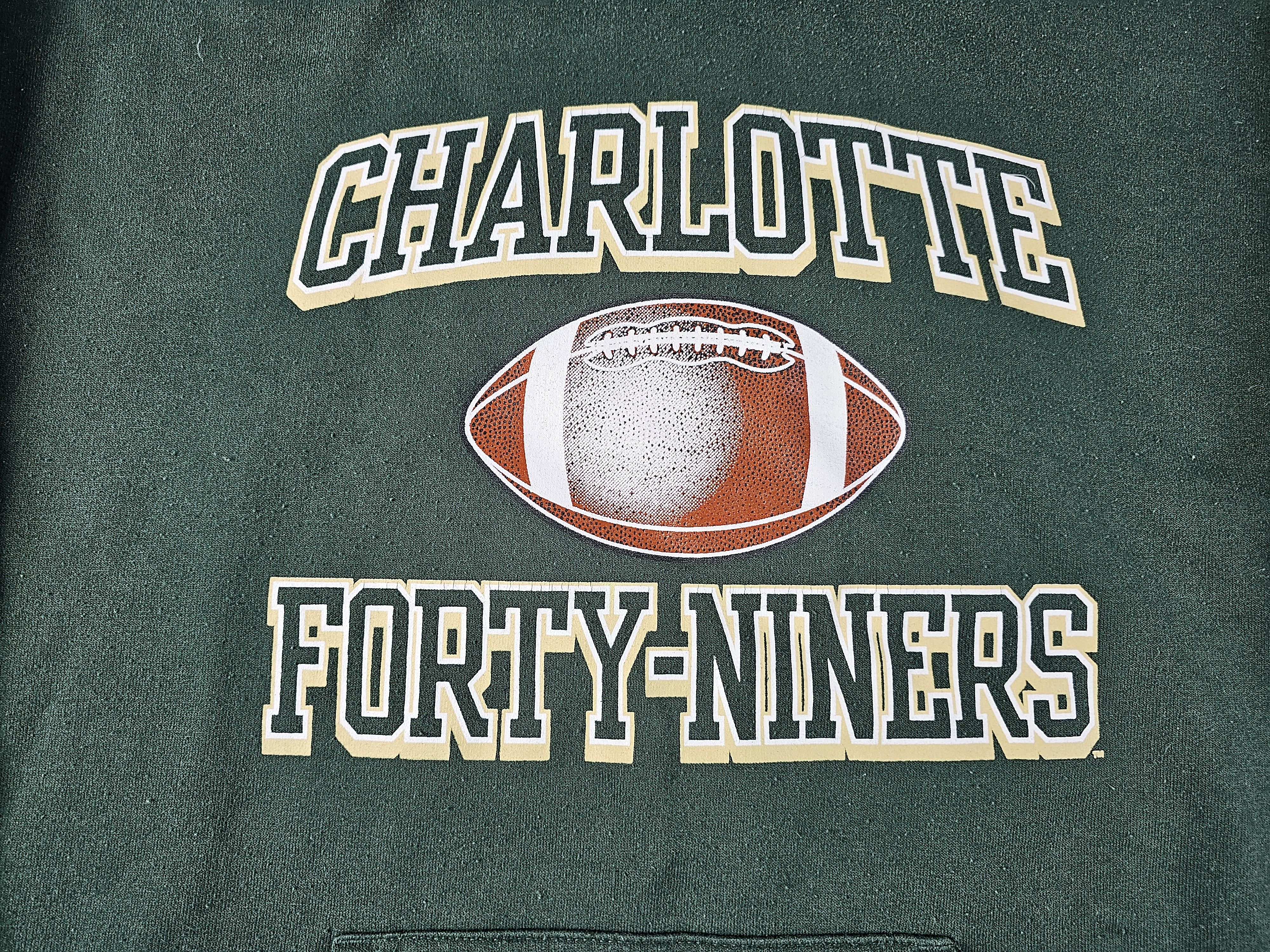 Champion Champion Eco Fleece UNC Charlotte 49ers NCAA Hoodie Gray M Size US M / EU 48-50 / 2 - 2 Thumbnail