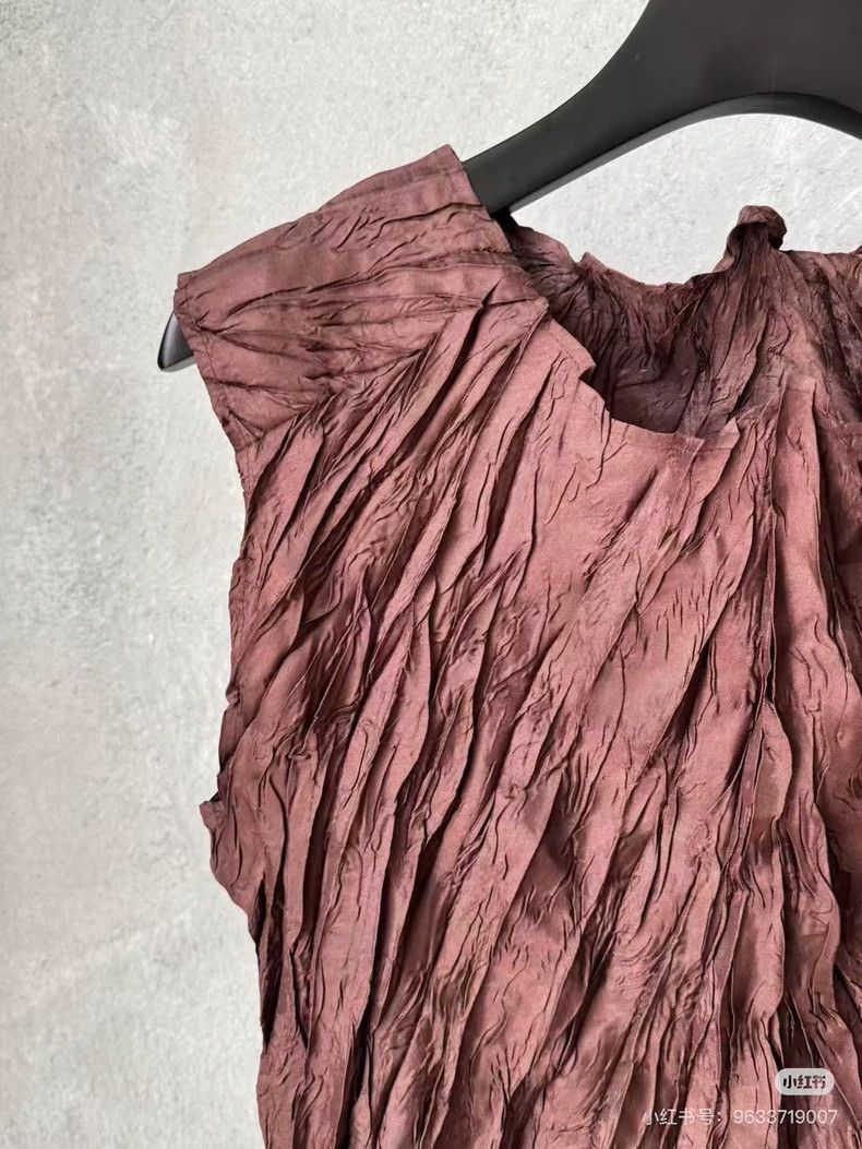 Issey Miyake Issey Miyake Mainline rare maple leaf pleated striped top Size S / US 4 / IT 40 - 2 Thumbnail