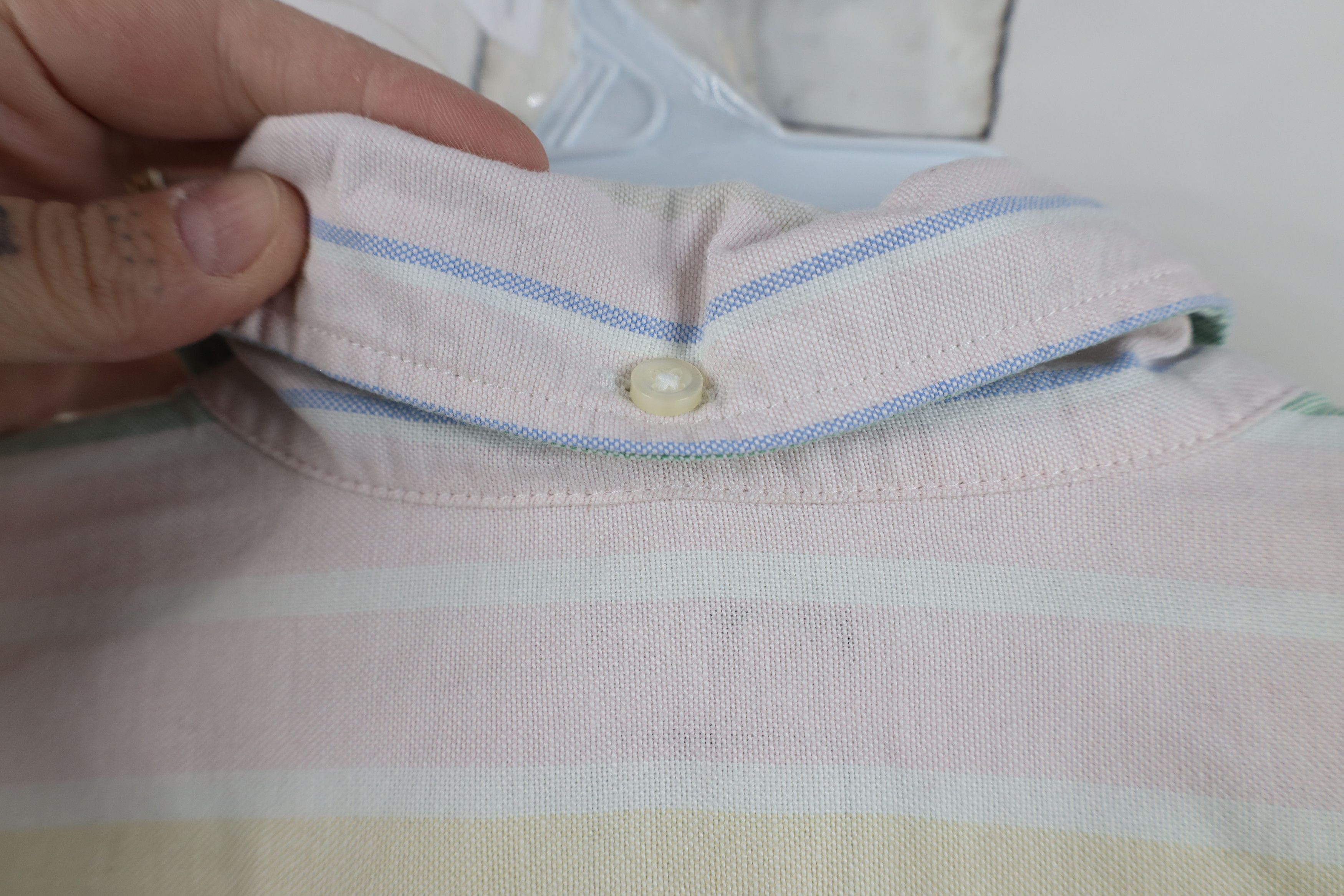 Gap Vintage Gap Striped Collared Oxford Button Down Shirt Size US L / EU 52-54 / 3 - 10 Thumbnail