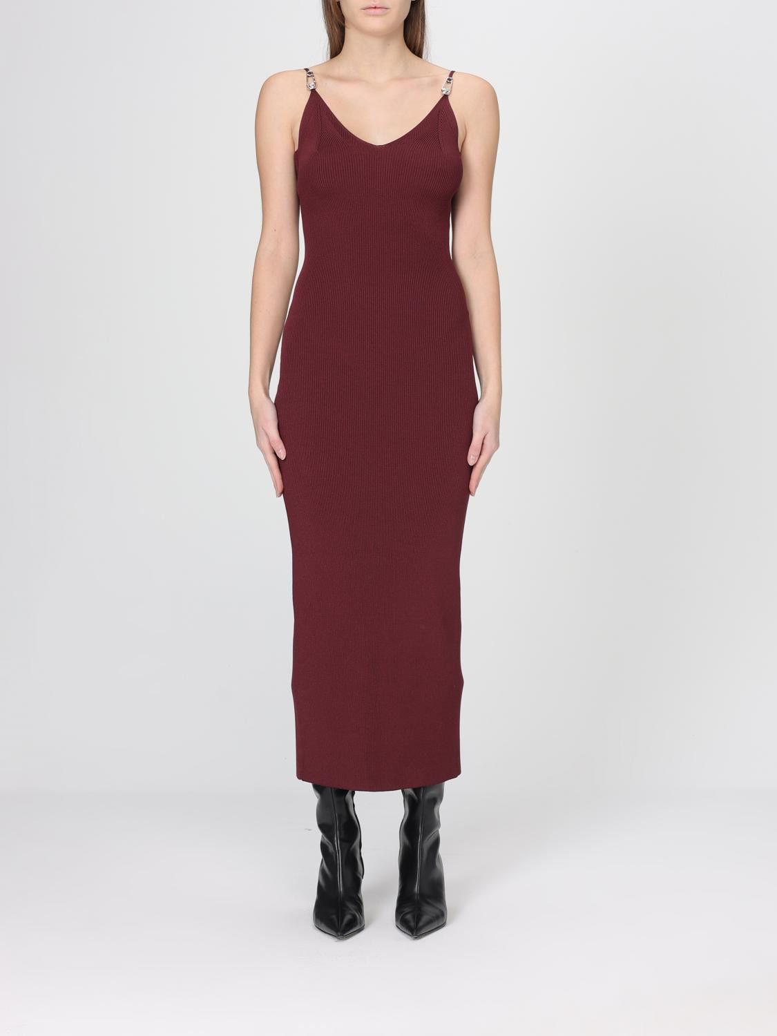 Versace Versace Dress Woman Burgundy Size M / US 6-8 / IT 42-44 - 1 Thumbnail