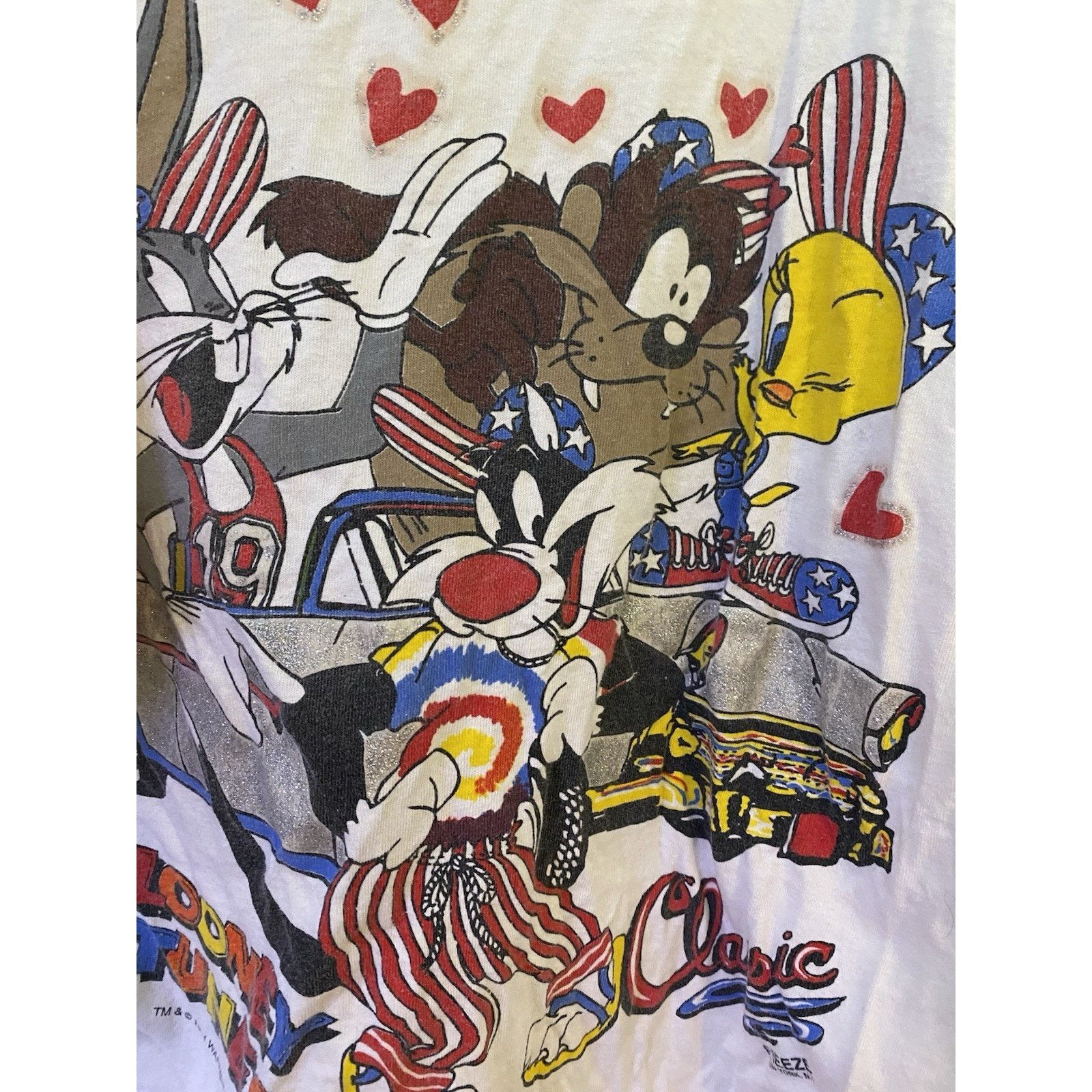 Freebandz Vintage 1995 Freze Looney Tunes TShirt Large Size US L / EU 52-54 / 3 - 7 Thumbnail