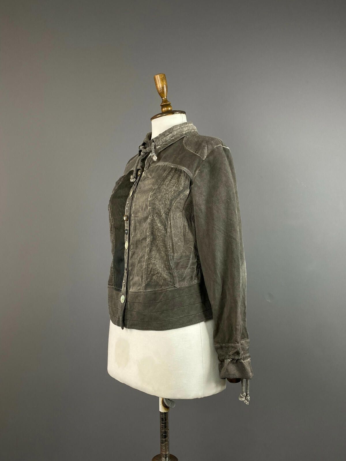 Ellesse Elly By Elisa Cavaletti Designer Grey Jacket Size S / 1 Size S / US 4 / IT 40 - 5 Thumbnail