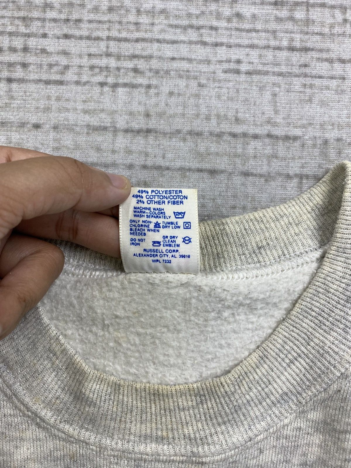 Jerzees × Vintage Vintage 90s University Of Wyoming Sweatshirt Size US M / EU 48-50 / 2 - 7 Thumbnail