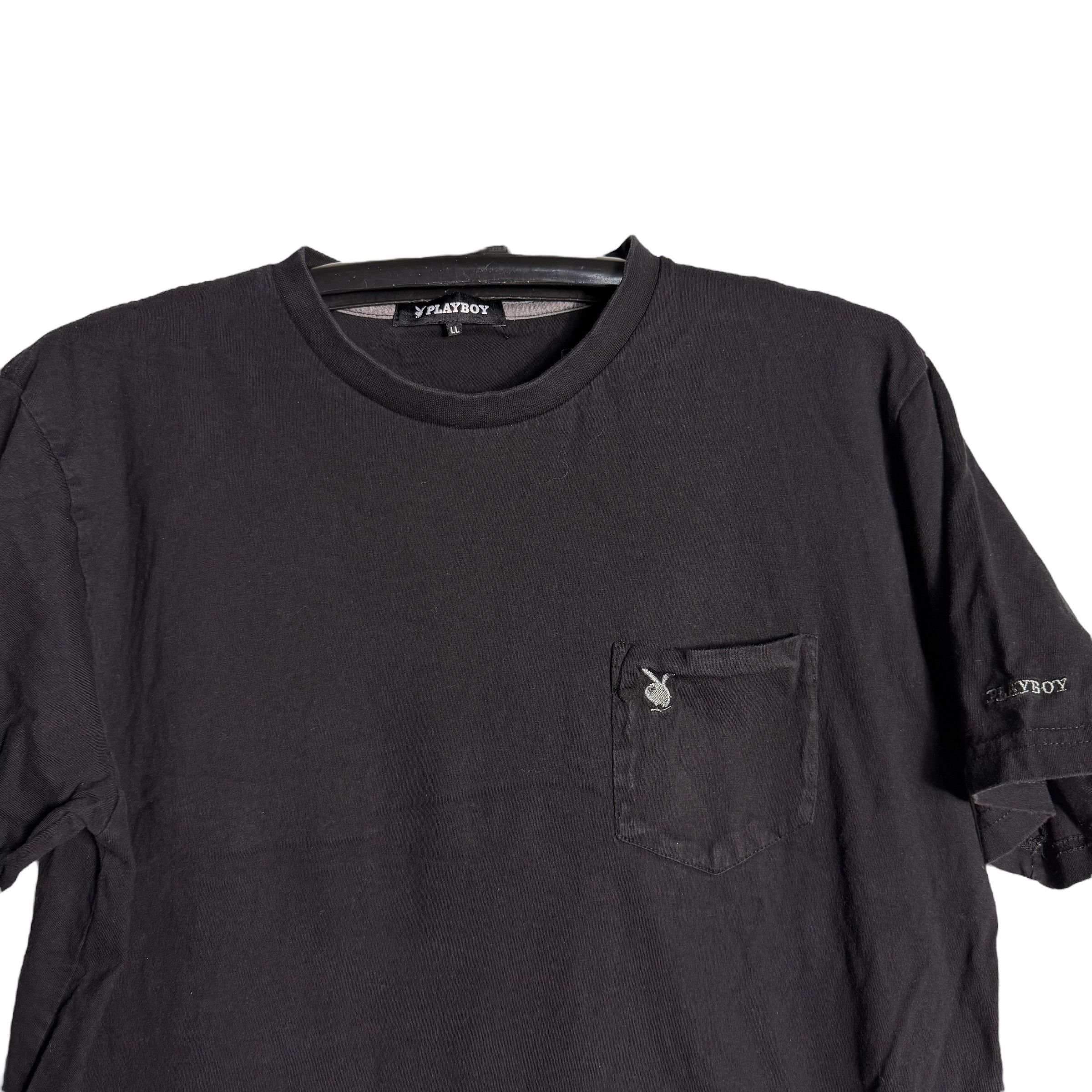 Playboy 🔥RARE🔥Vintage Playboy Single Pocket T-shirt Size US L / EU 52-54 / 3 - 2 Thumbnail