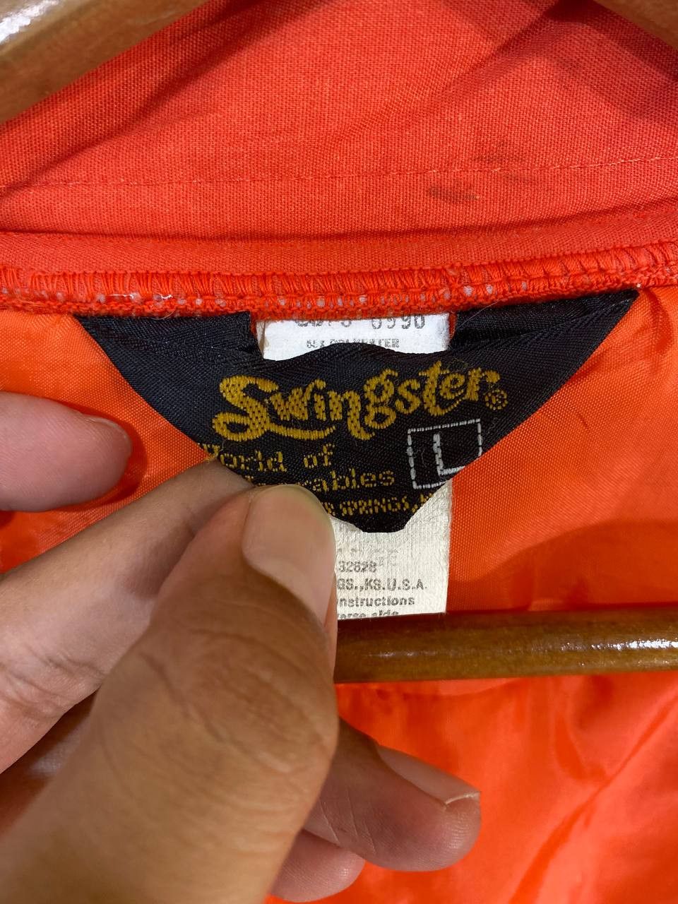 Swingster vintage swingster skiwear puffer jacket made in usa Size US L / EU 52-54 / 3 - 9 Thumbnail