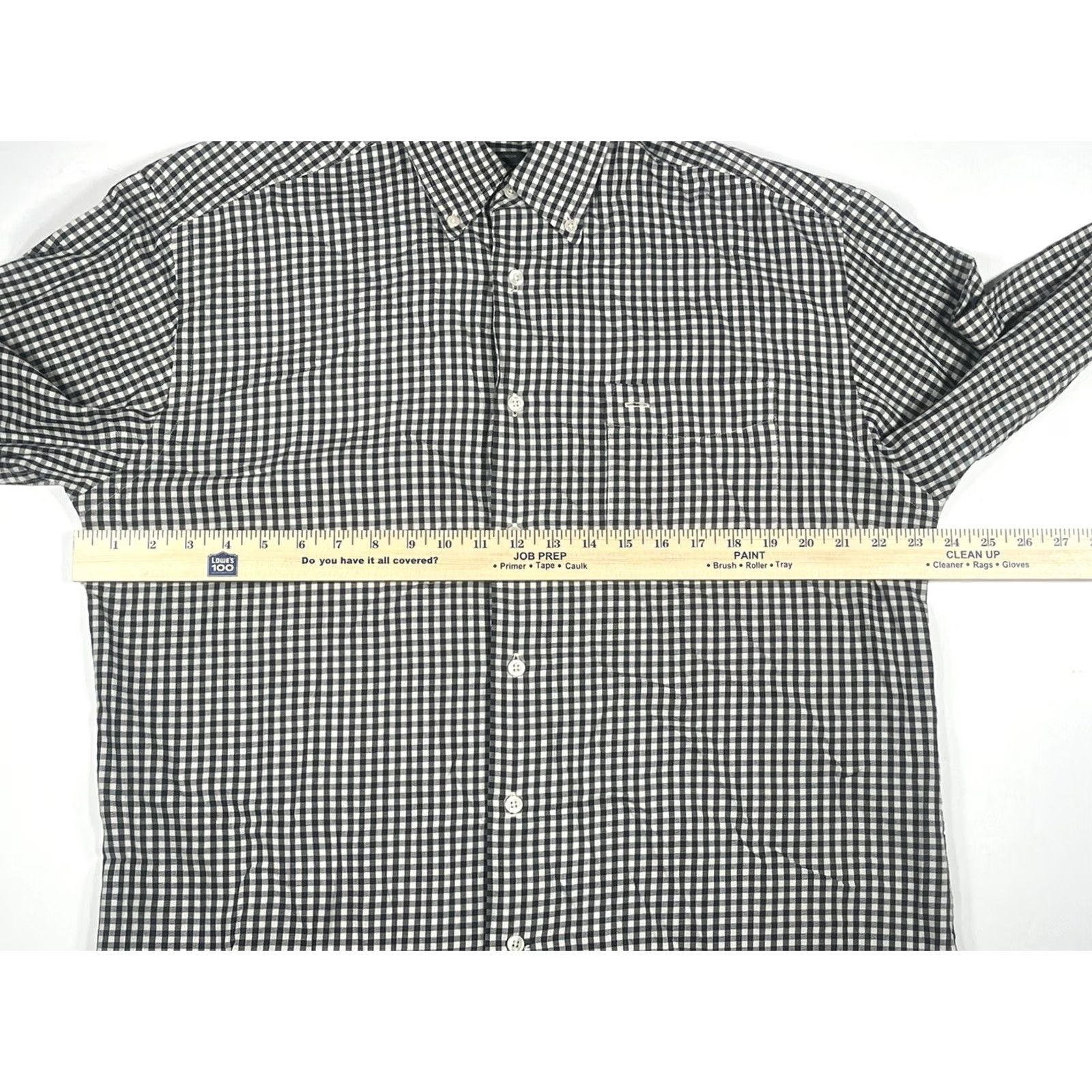 Dockers DOCKERS Shirt Mens L Multi Color Stain Defender Wrinkles Check Long Sleeve Button Down Size US L / EU 52-54 / 3 - 5 Thumbnail