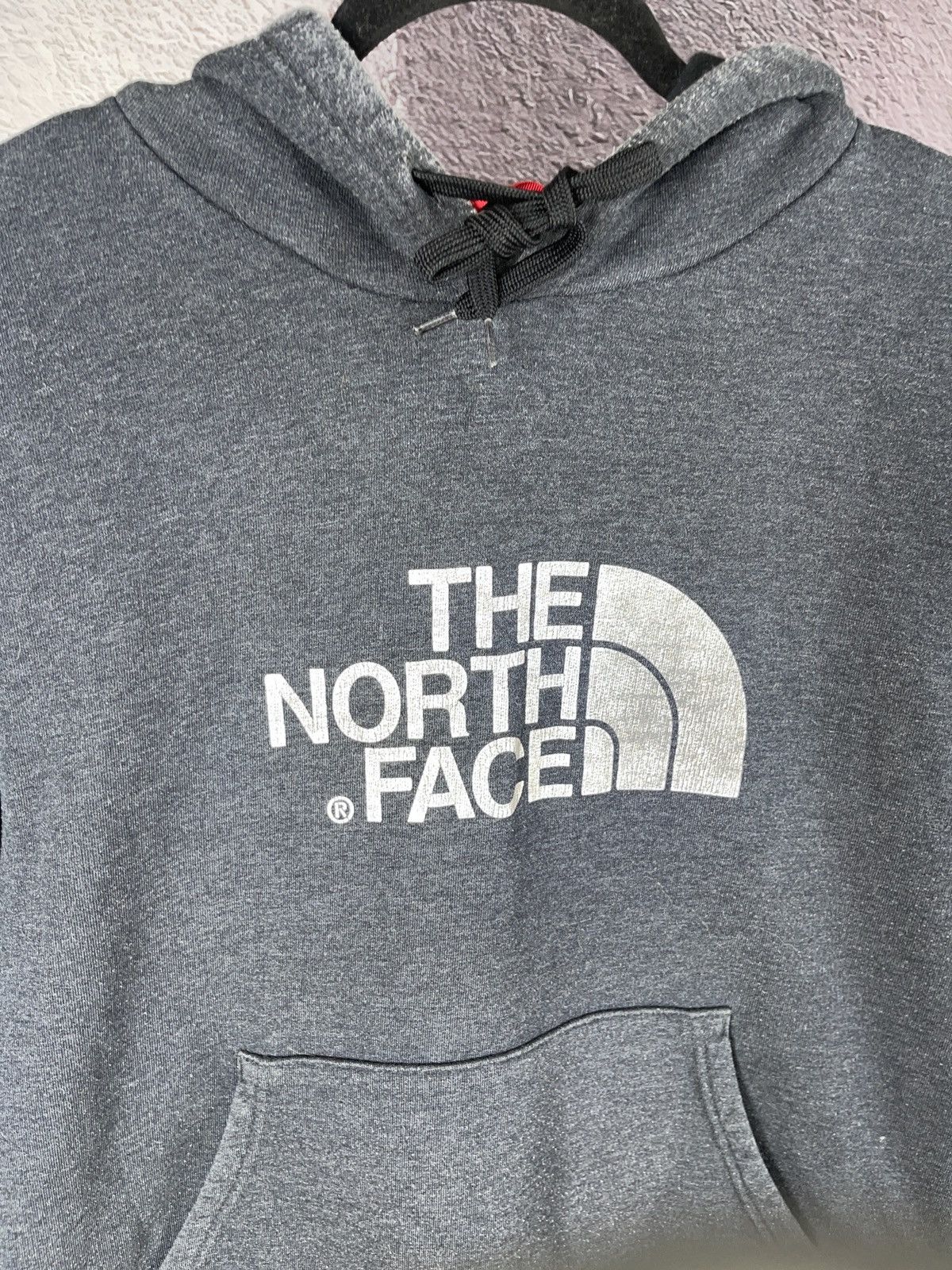 The North Face The North Face reflective logo grey vintage hoodie Size US L / EU 52-54 / 3 - 4 Thumbnail