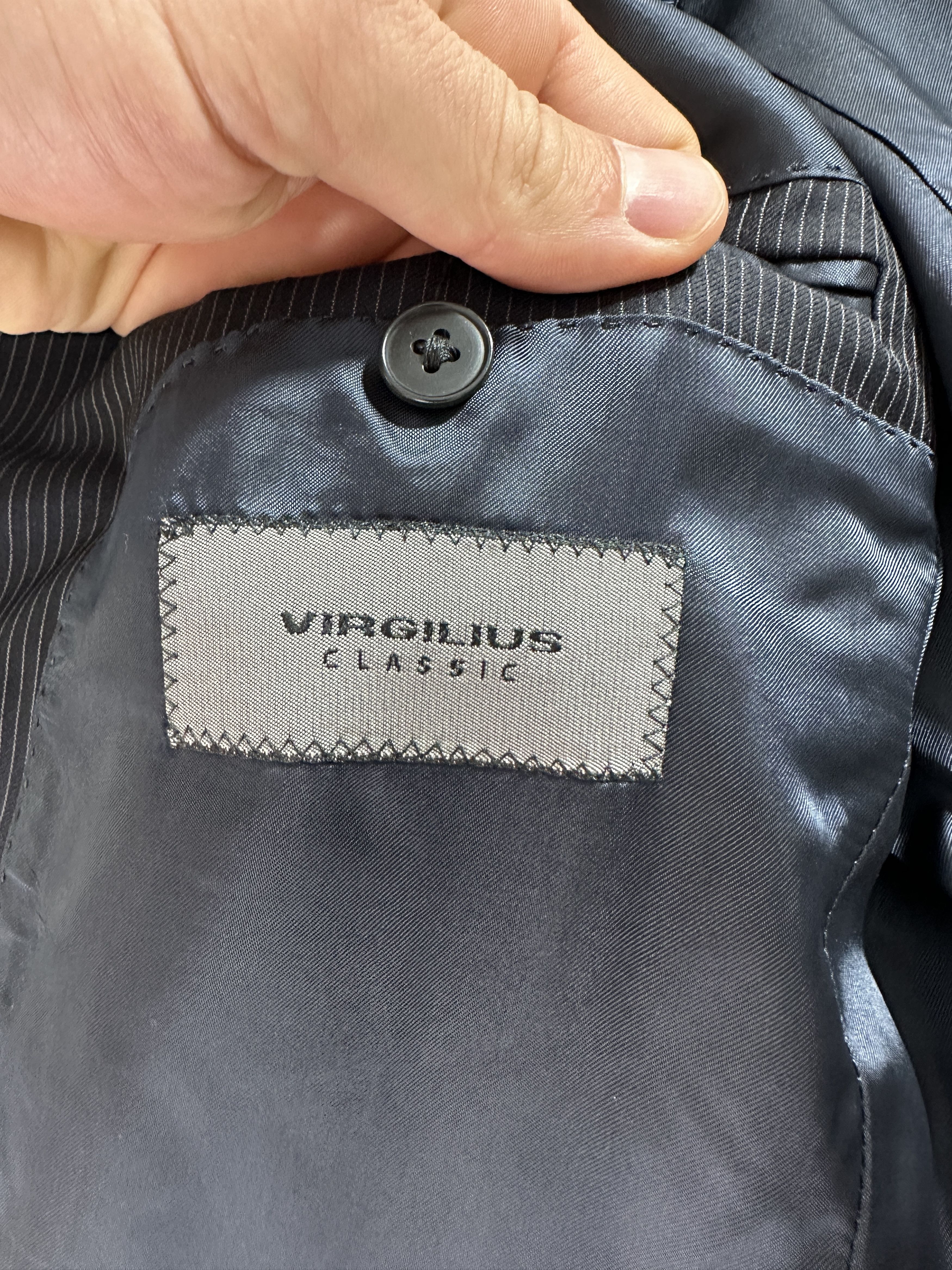 Loro Piana Virgilius Classic Loro Piana Super 130S Blazer 50 7R Size 50R - 8 Thumbnail