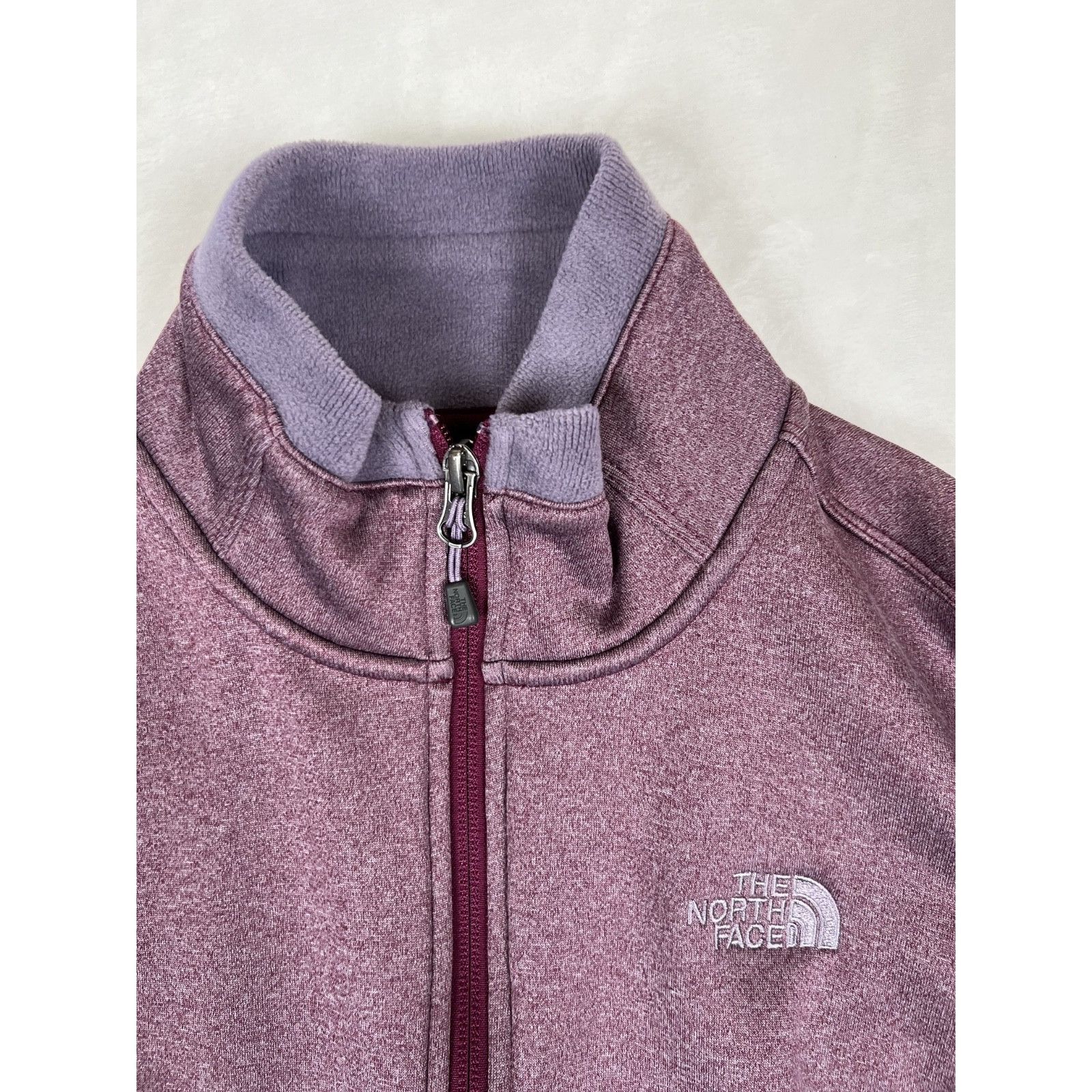 The North Face The North Face Size S Womens Purple Full Zip Fleece Lined Ba Size S / US 4 / IT 40 - 2 Thumbnail
