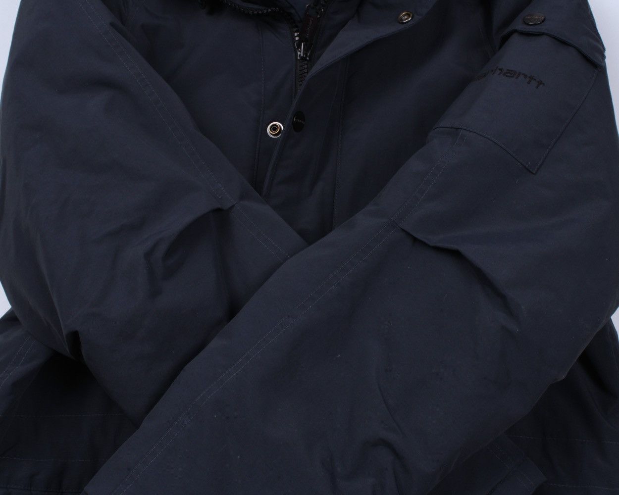 Carhartt × Carhartt Wip CARHARTT WIP Anchorage Parka Nylon Blue Fur Hooded Size US S / EU 44-46 / 1 - 19 Thumbnail