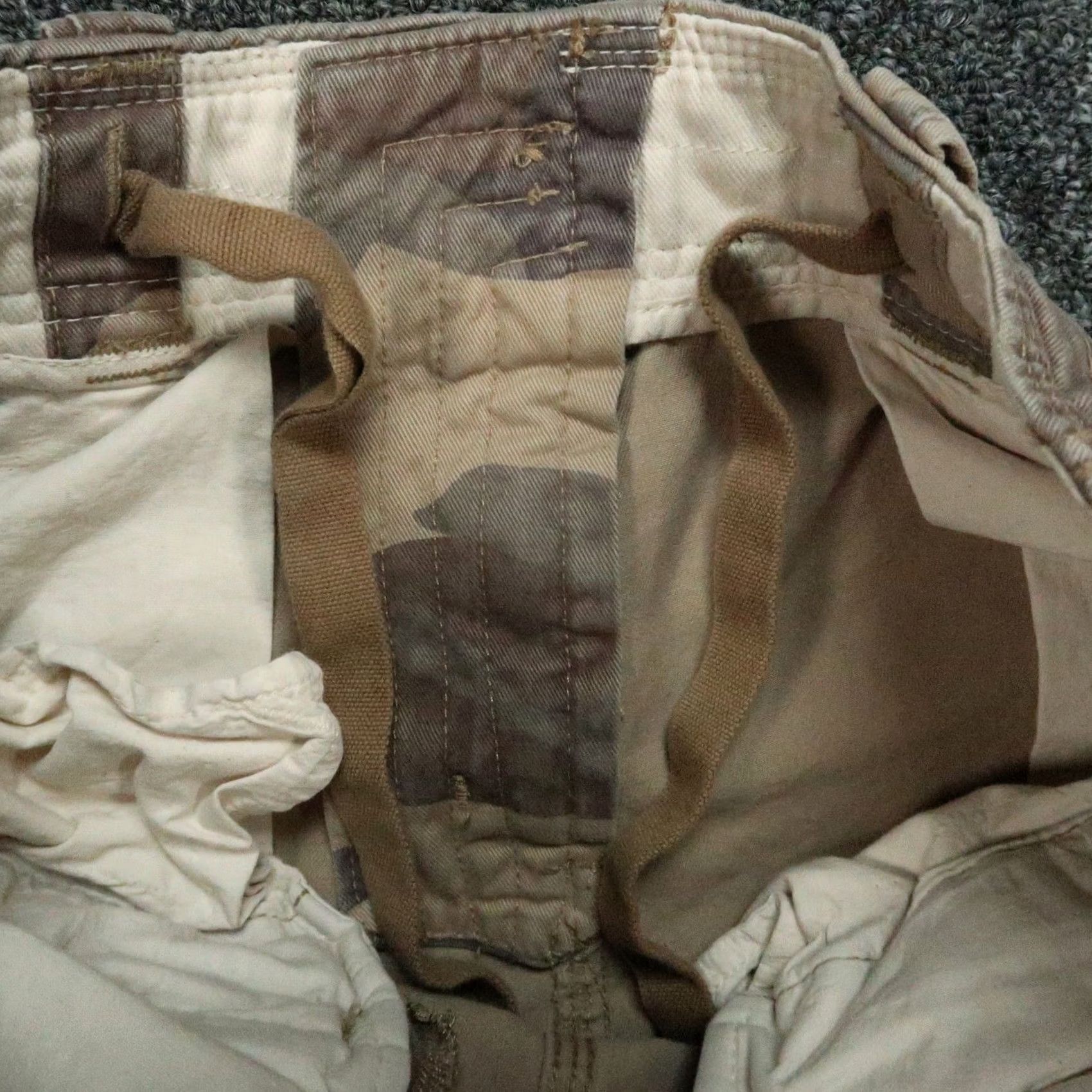 Abercrombie & Fitch Abercrombie Fitch Pants Men Brown Camo Cargo Military Utility Paratrooper 28x30 Size US 28 / EU 44 - 5 Thumbnail