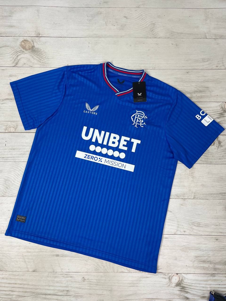 Castore NEW Castore Glasgow Rangers 2023 2024 Home Shirt Jersey Size US XXL / EU 58 / 5 - 1 Thumbnail