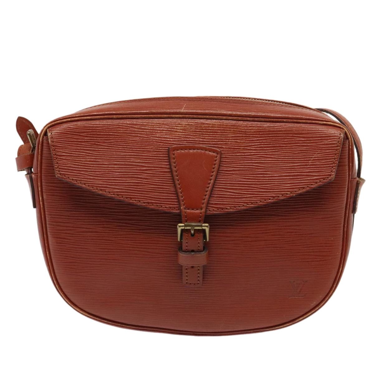 Louis Vuitton LOUIS VUITTON Epi Jeune Fillemm Shoulder Bag Brown M52153 Size ONE SIZE - 2 Thumbnail