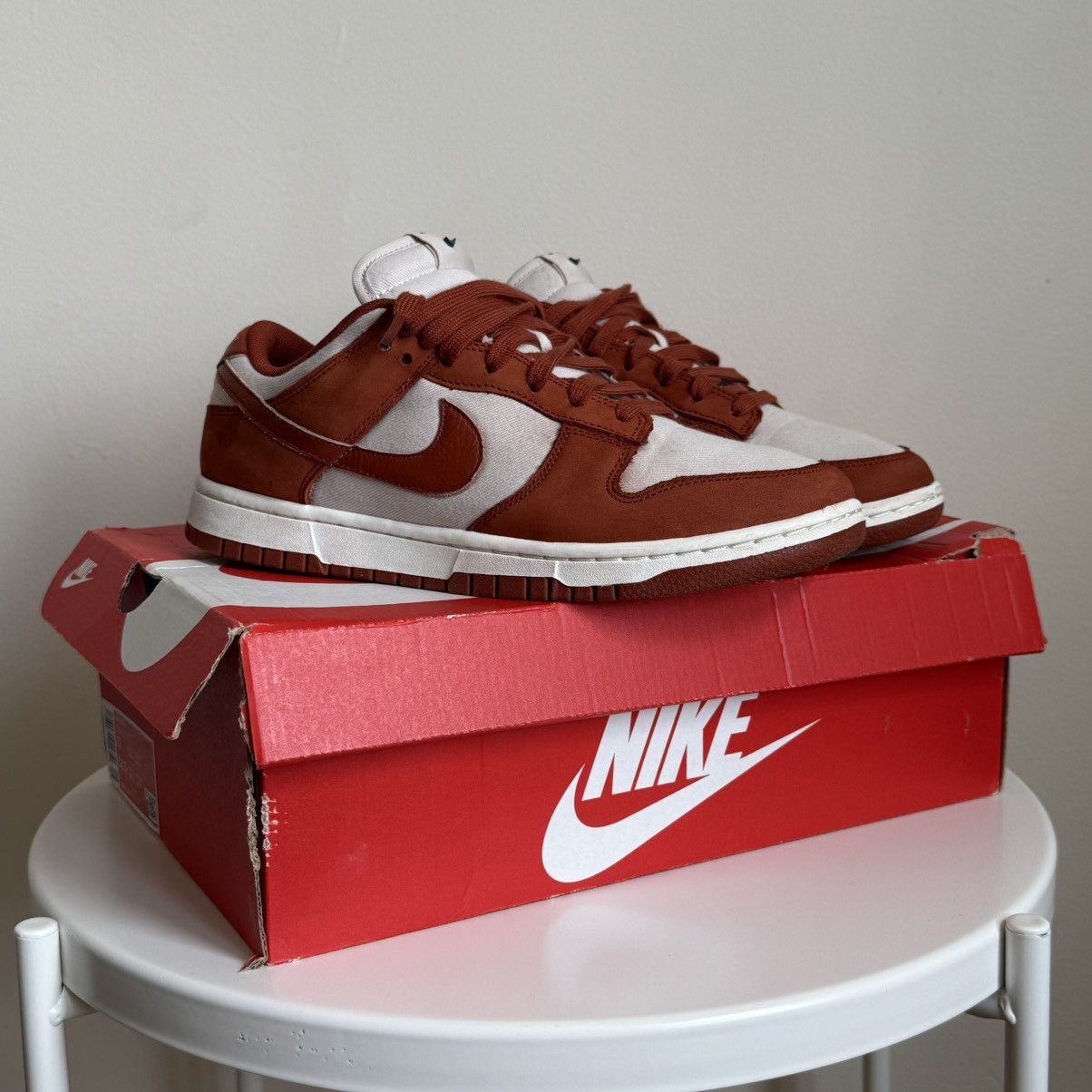 Nike Nike Dunk Low Retro PRM DQ7312-101 Women’s Size 10 Men’s 8.5 Size US 10 / IT 40 - 1 Thumbnail