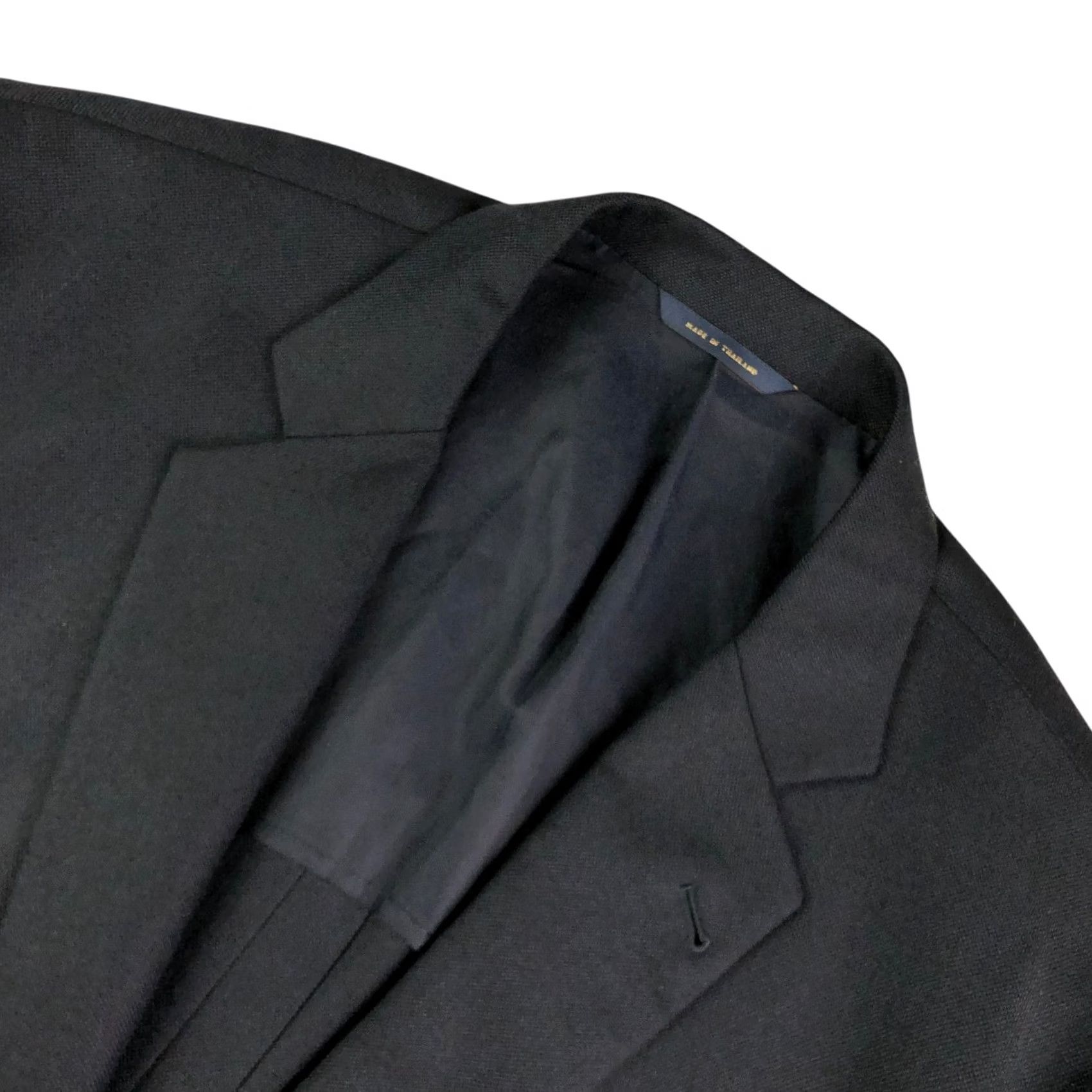 Brooks Brothers Brooks Brothers Men's Madison Wool Flannel Blazer Jacket Navy Blue 48 R Size 48R - 2 Thumbnail