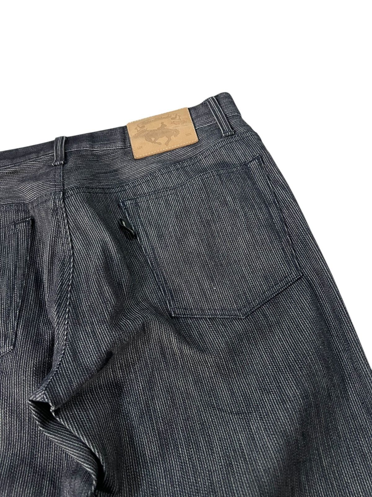 If Six Was Nine × Takeo Kikuchi × Tornado Mart VINTAGE TAKEO KIKUCHI STRIPE JEANS VERY RARE Size US 32 / EU 48 - 9 Thumbnail
