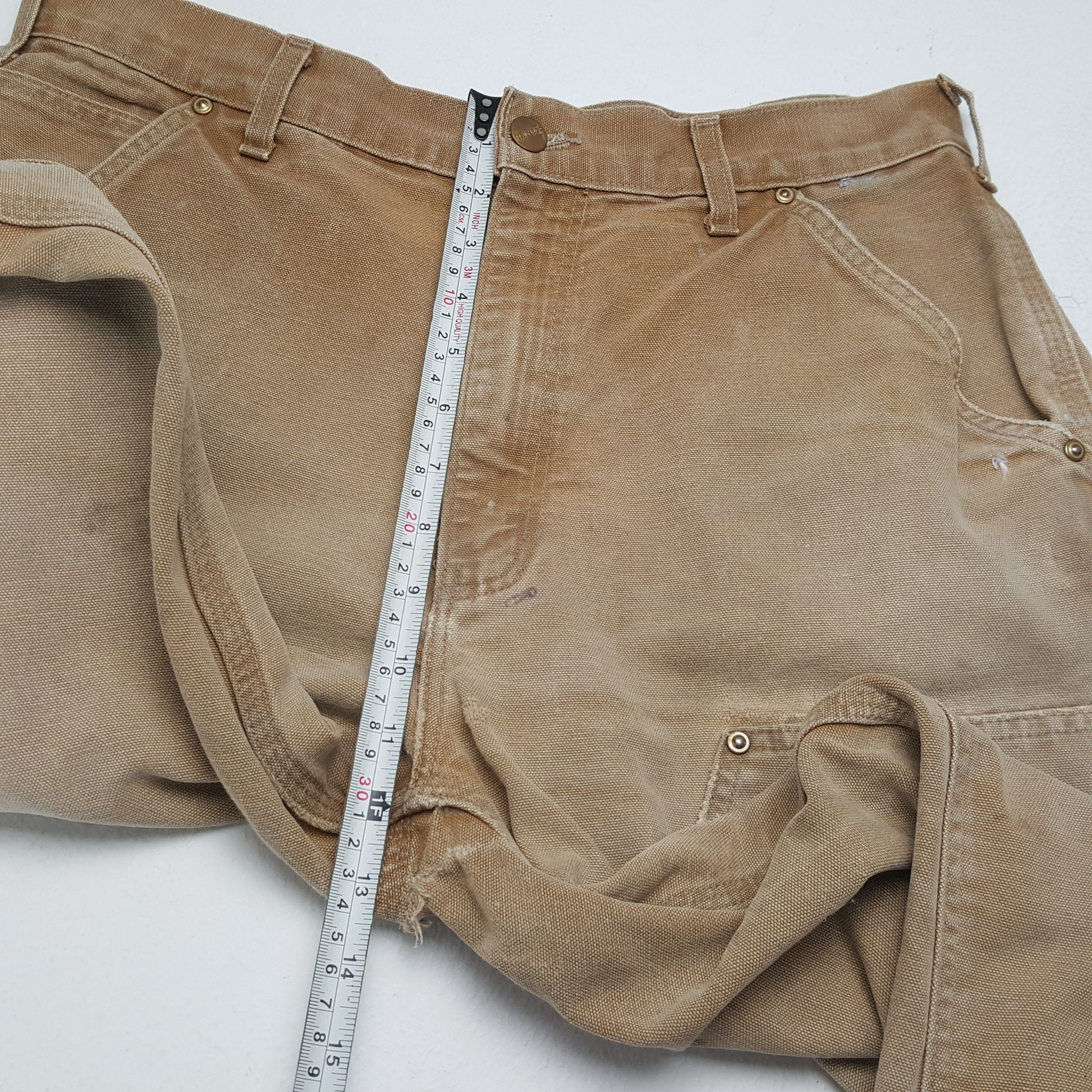 Carhartt × Vintage CARHARTT Workwear Style Carpenter Pants Distressed Size US 32 / EU 48 - 8 Thumbnail