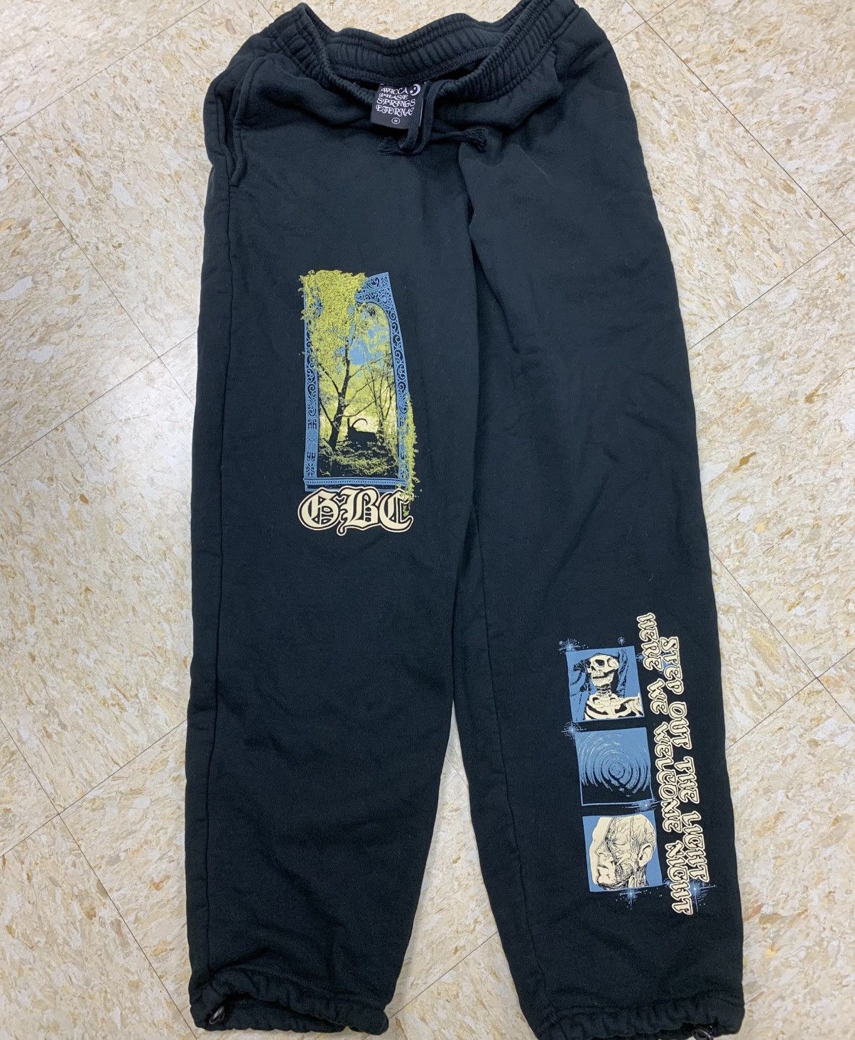 GOTHBOICLIQUE Wicca Phase Springs Eternal x Copes sweatpants. (Medium) Size US 31 - 2 Thumbnail