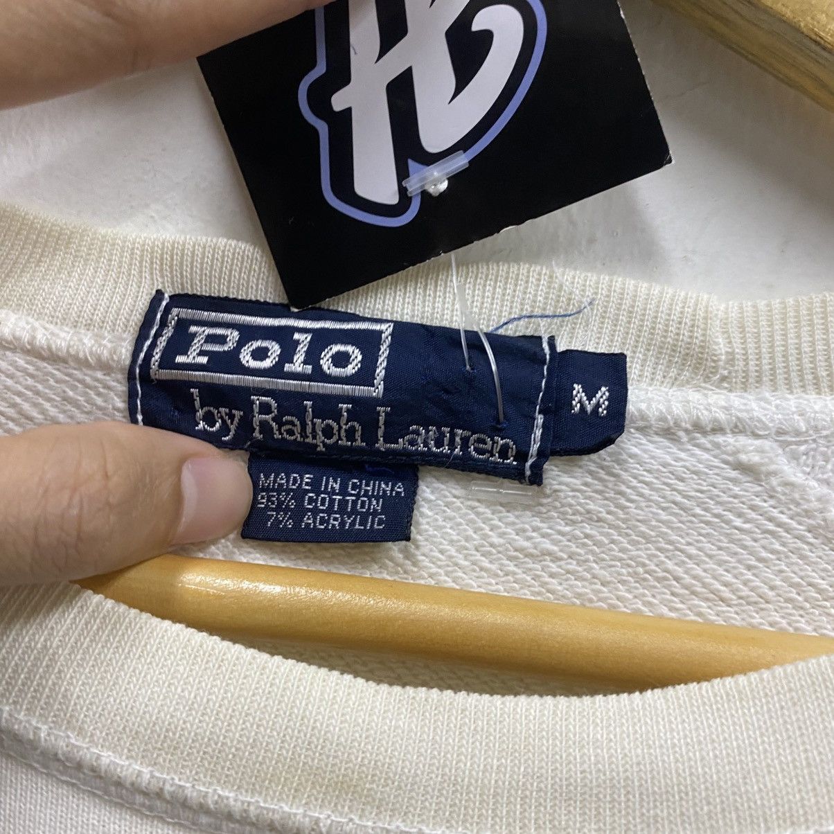 Polo Ralph Lauren × Vintage VINTAGE‼️Polo Bear by Ralph Lauren Sweatshirt Size US M / EU 48-50 / 2 - 8 Thumbnail