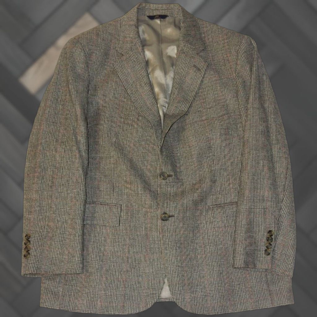 Brooks Brothers VINTAGE Brooks Brothers Men's Sport Coat Blazer Jacket Wool Size 42R Gray Classic Size 42R - 1 Thumbnail
