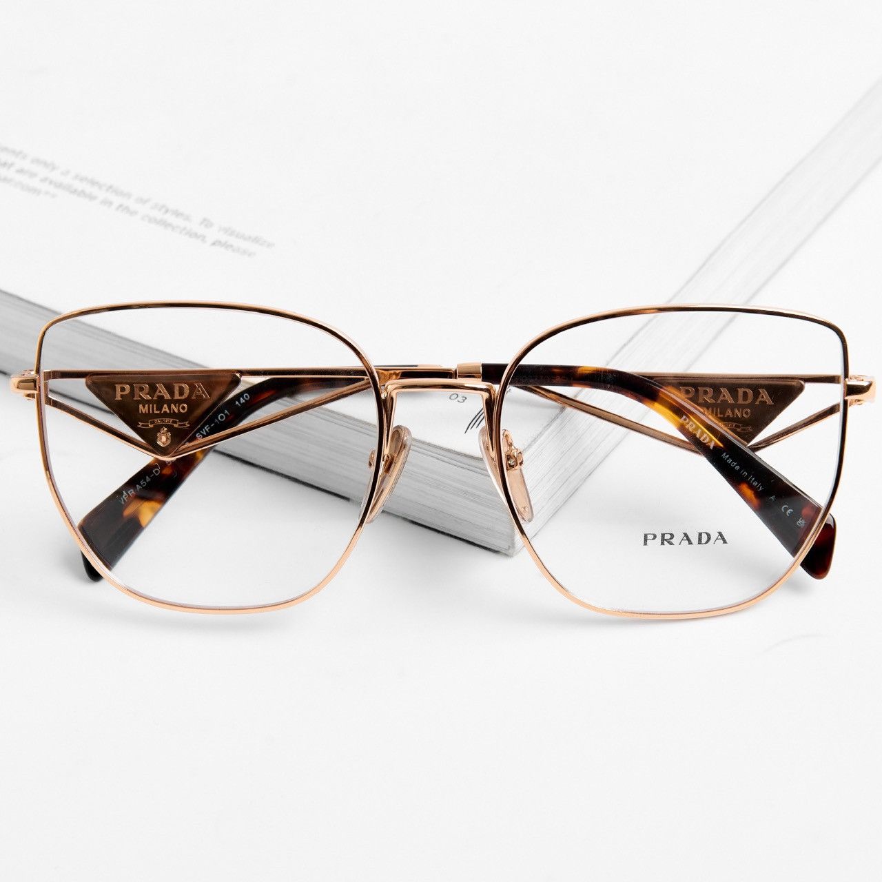 Prada PRADA 0PR A54VD SVF1O1 GLASSES Size ONE SIZE - 6 Thumbnail