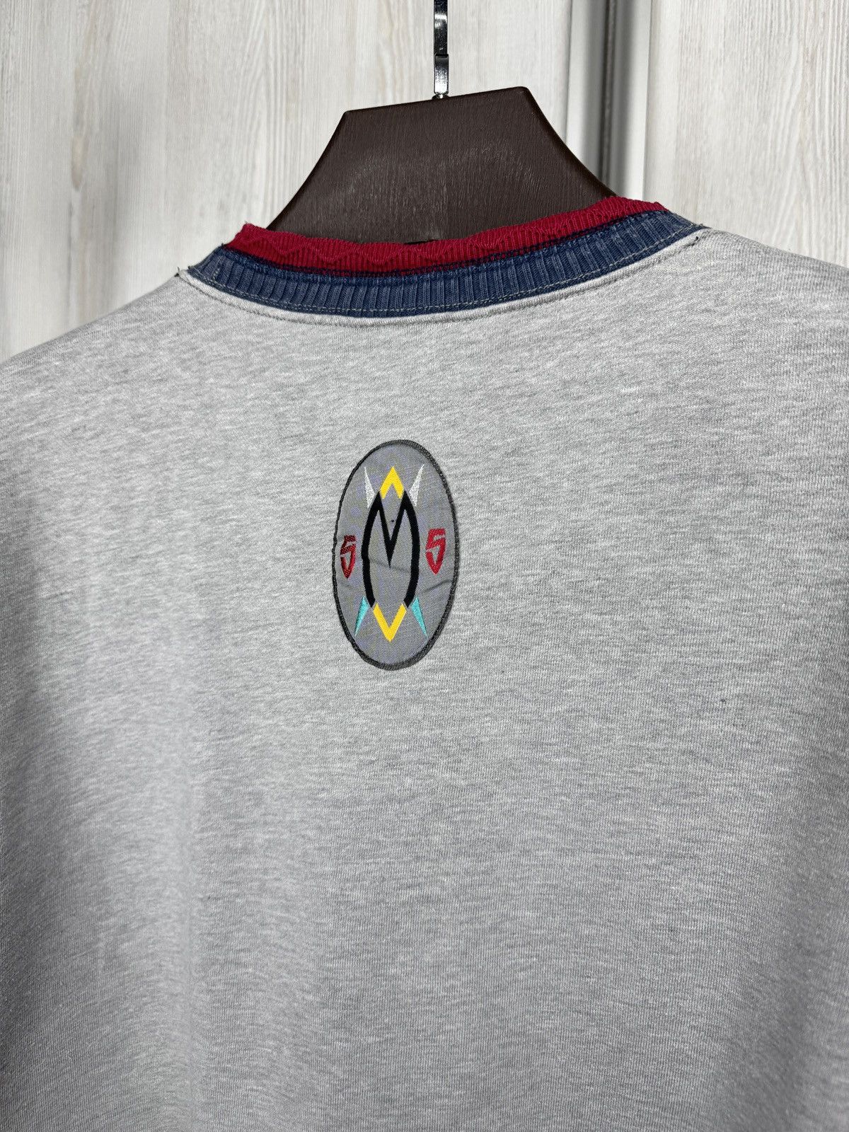 Adidas Adidas Dikembe Mutombo #55 vintage 90s grey sweatshirt M Size US M / EU 48-50 / 2 - 10 Thumbnail