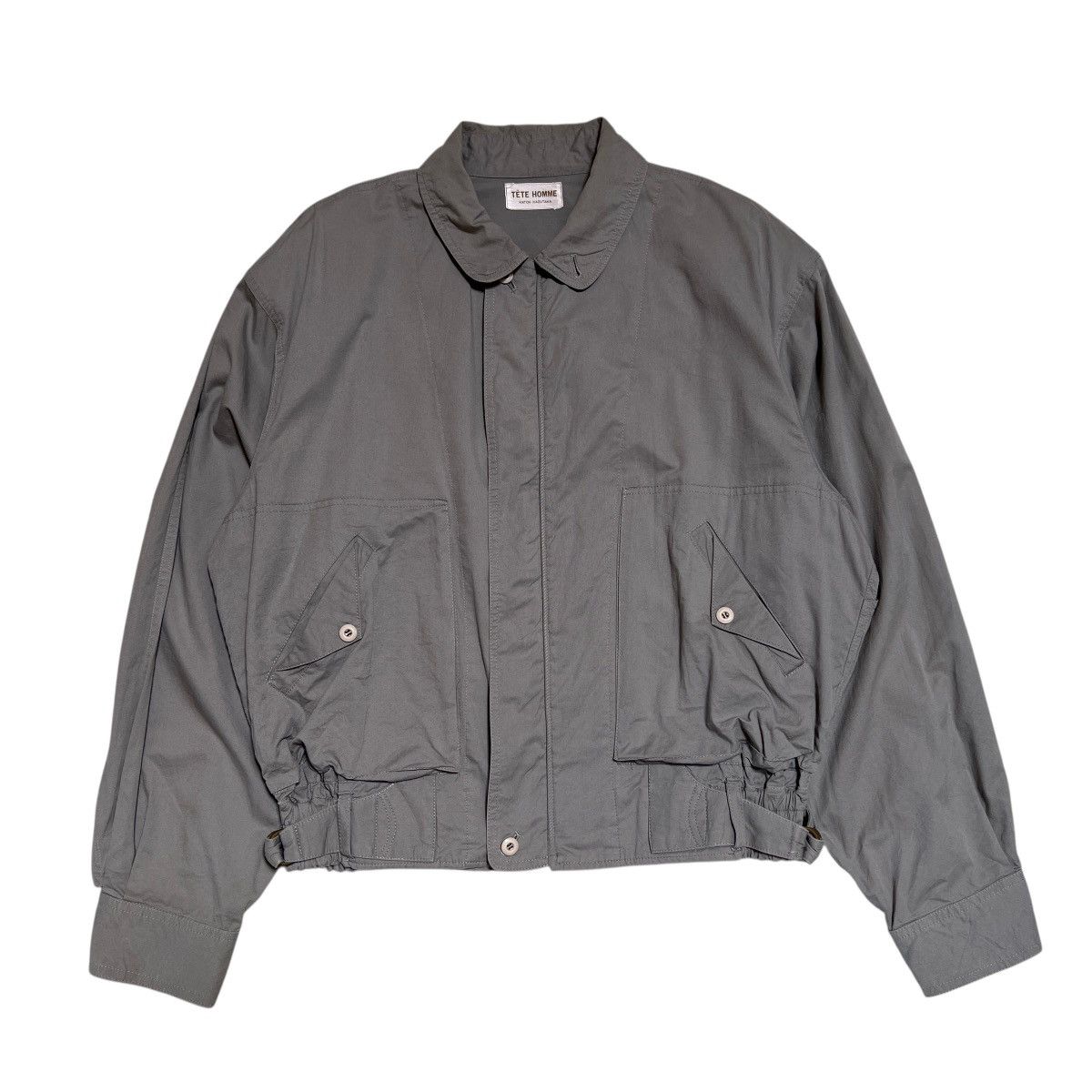 Tete Homme 🔥 Vintage Tete Homme Katoh Kazutaka Rayon Pocket jacket Size US M / EU 48-50 / 2 - 1 Thumbnail