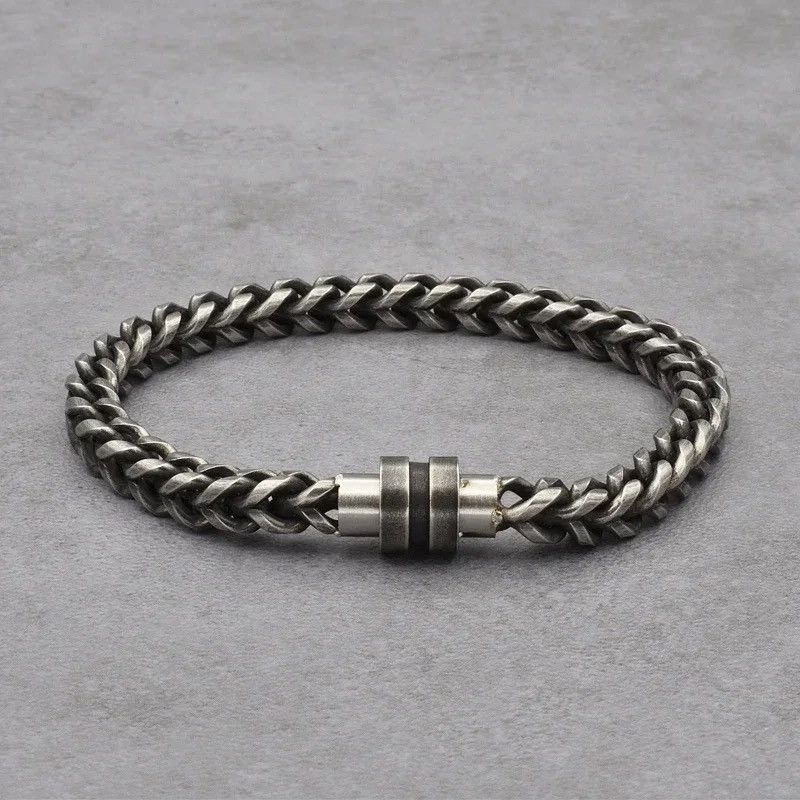 Other Black Chain Link Bracelet Handmade Size ONE SIZE - 3 Thumbnail
