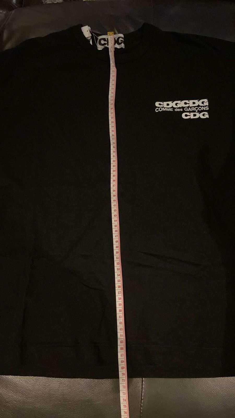 CDG by Comme des Garcons CDGCDGCDG Comme Des Garçons tee Size US S / EU 44-46 / 1 - 5 Thumbnail