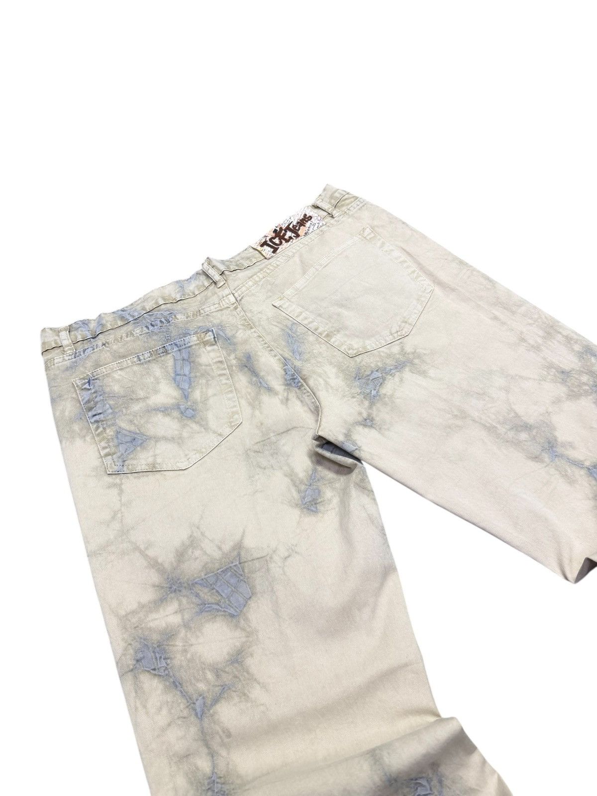 Iceberg Vintage Ice Jeans by Iceberg Italy Strechable Denim Flare Size US 36 / EU 52 - 9 Thumbnail