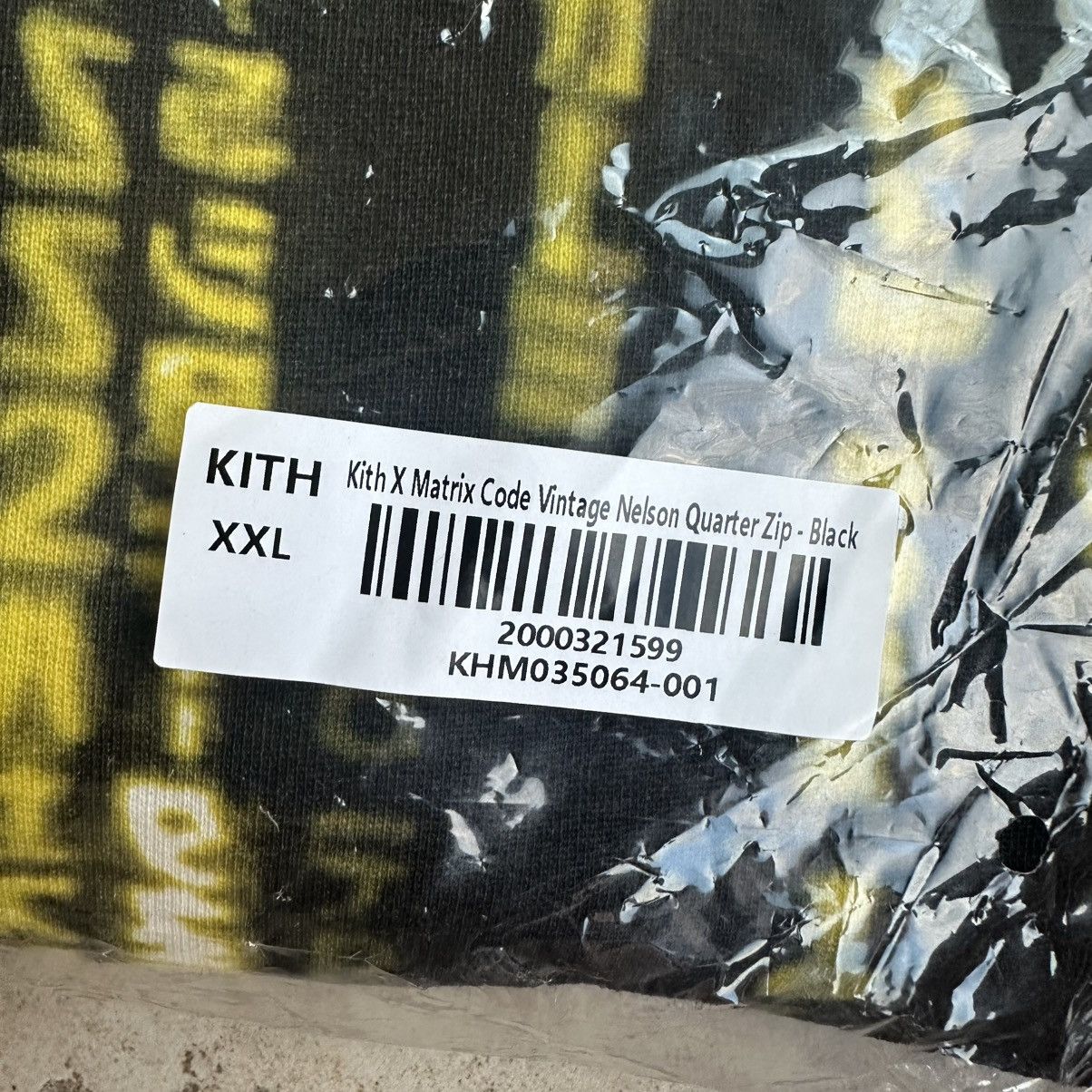 Kith Kith for The Matrix Code Vintage Nelson Quarter Zip Size XXL Size US XXL / EU 58 / 5 - 2 Thumbnail