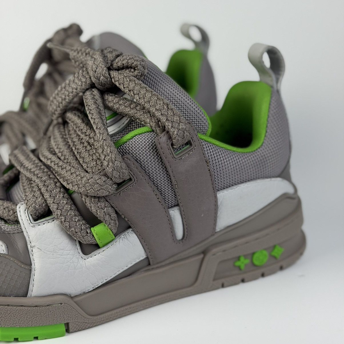 Louis Vuitton Louis Vuitton Skate Grey Green Size US 7.5 / EU 40-41 - 6 Thumbnail