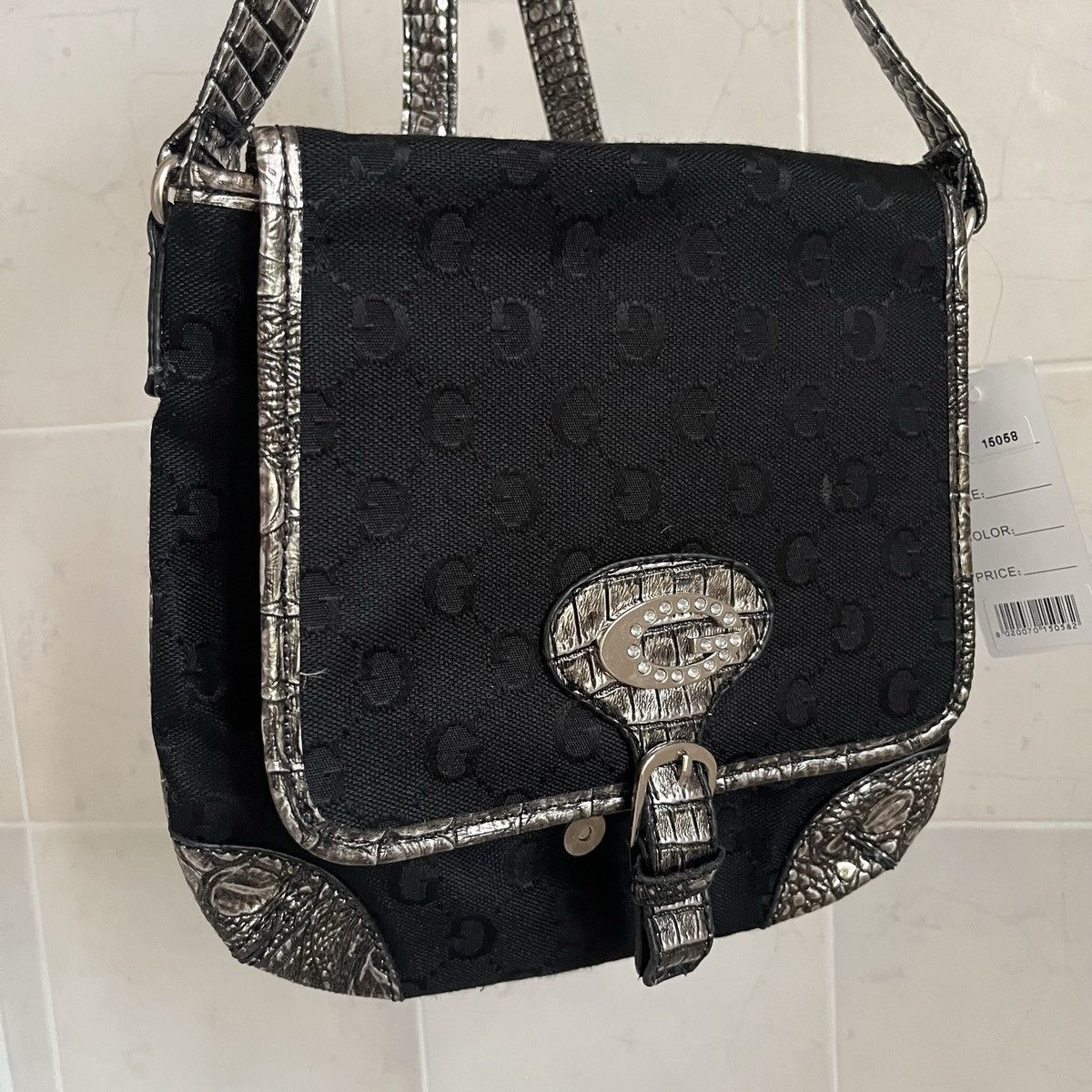 Vintage ♡ Black retro crossbody bag ♡ Size ONE SIZE - 6 Thumbnail