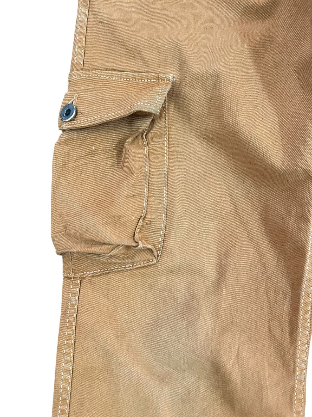 Japanese Brand × Johnbull Vintage Johnbull Brown Cargo Denim Size US 32 / EU 48 - 5 Thumbnail