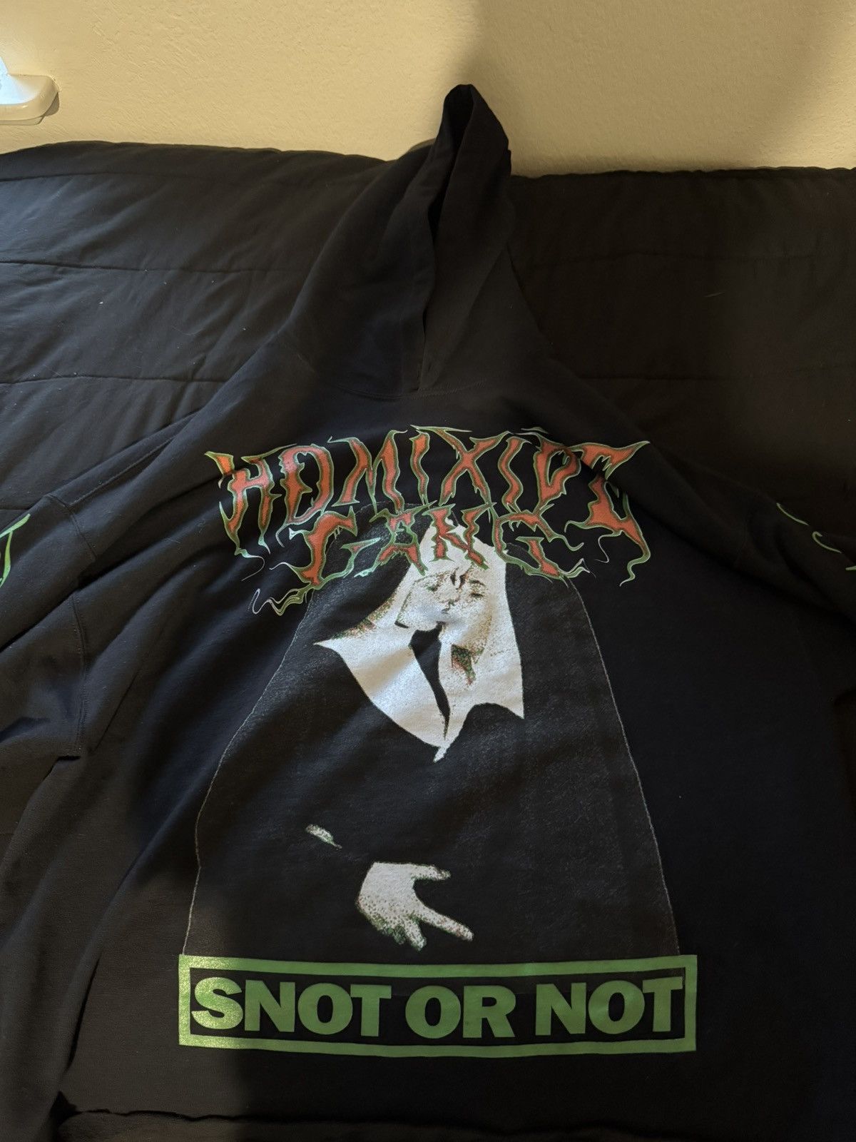 Destroy Lonely × Ken Carson HOMIXIDE GXNG SNOT OR NOT TOUR SWEATER Size US XL / EU 56 / 4 - 1 Thumbnail