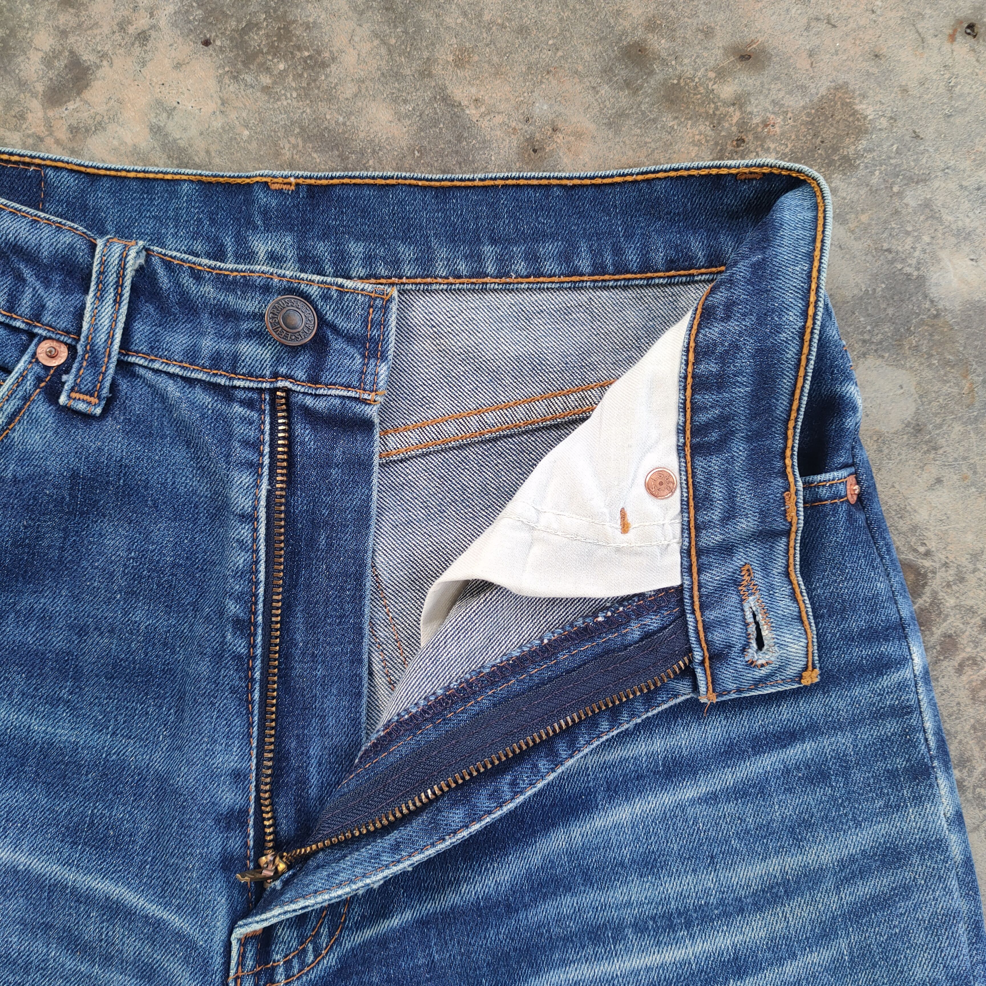 Levi's Vintage Clothing VINTAGE LEVI'S 854 ORANGE TAG JEAN DENIM PANTS Size US 27 - 9 Thumbnail