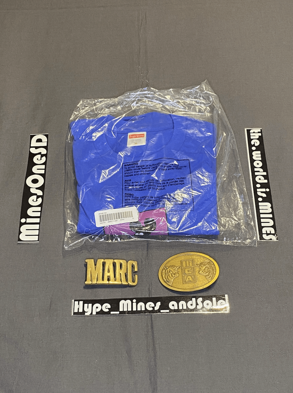 Supreme NWT Supreme Mouse Tee - Royal - XL Size US XL / EU 56 / 4 - 2 Thumbnail