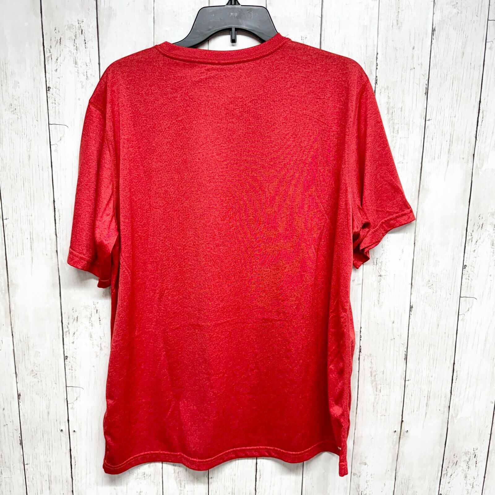 Reebok Reebok Shirt Large Short Sleeve Dry Fit Athletic Casual Red Size US L / EU 52-54 / 3 - 3 Thumbnail