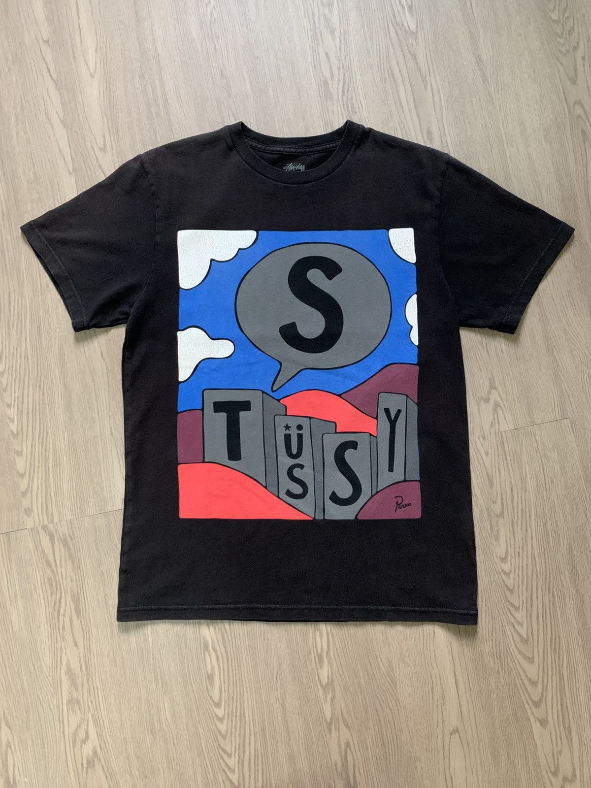 Stussy Stussy X Parra Building Blocks Tshirt Size US S / EU 44-46 / 1 - 1 Thumbnail