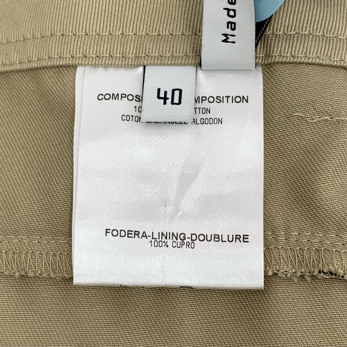 Balenciaga Balenciaga Brown Cotton Casual Trousers K26WX Size 27" / US 4 / IT 40 - 7 Thumbnail