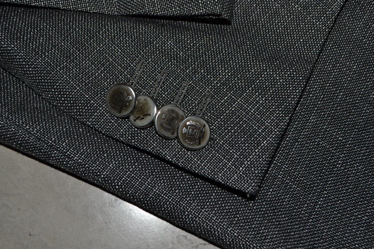 Corneliani Corneliani Bongenie Grieder Blazer cupro Two buttons Size 54 Size 54R - 7 Thumbnail