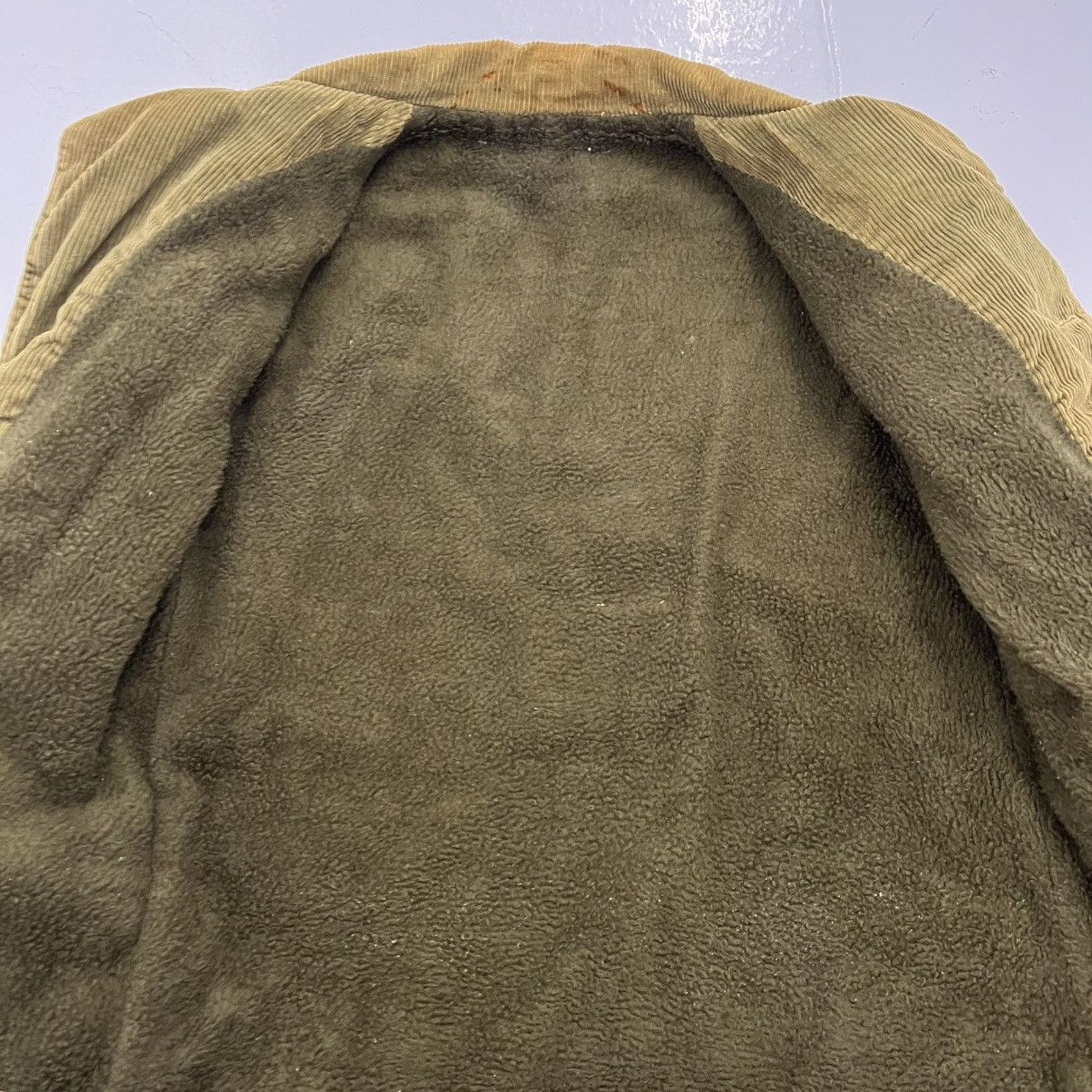 Other Vintage 60s Green/Beige Lined Corduroy Jacket Size US S / EU 44-46 / 1 - 4 Thumbnail