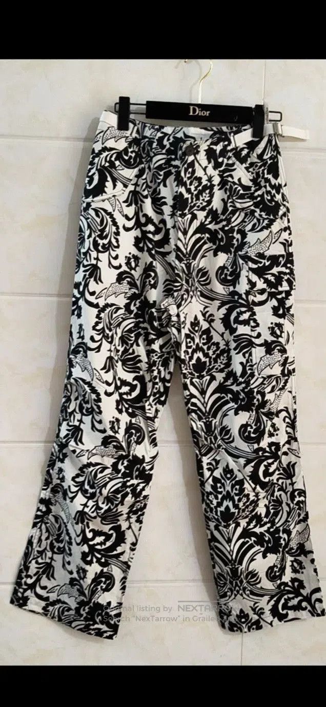 Dior dior floral pattern women's pants. Size US 27 - 1 Thumbnail