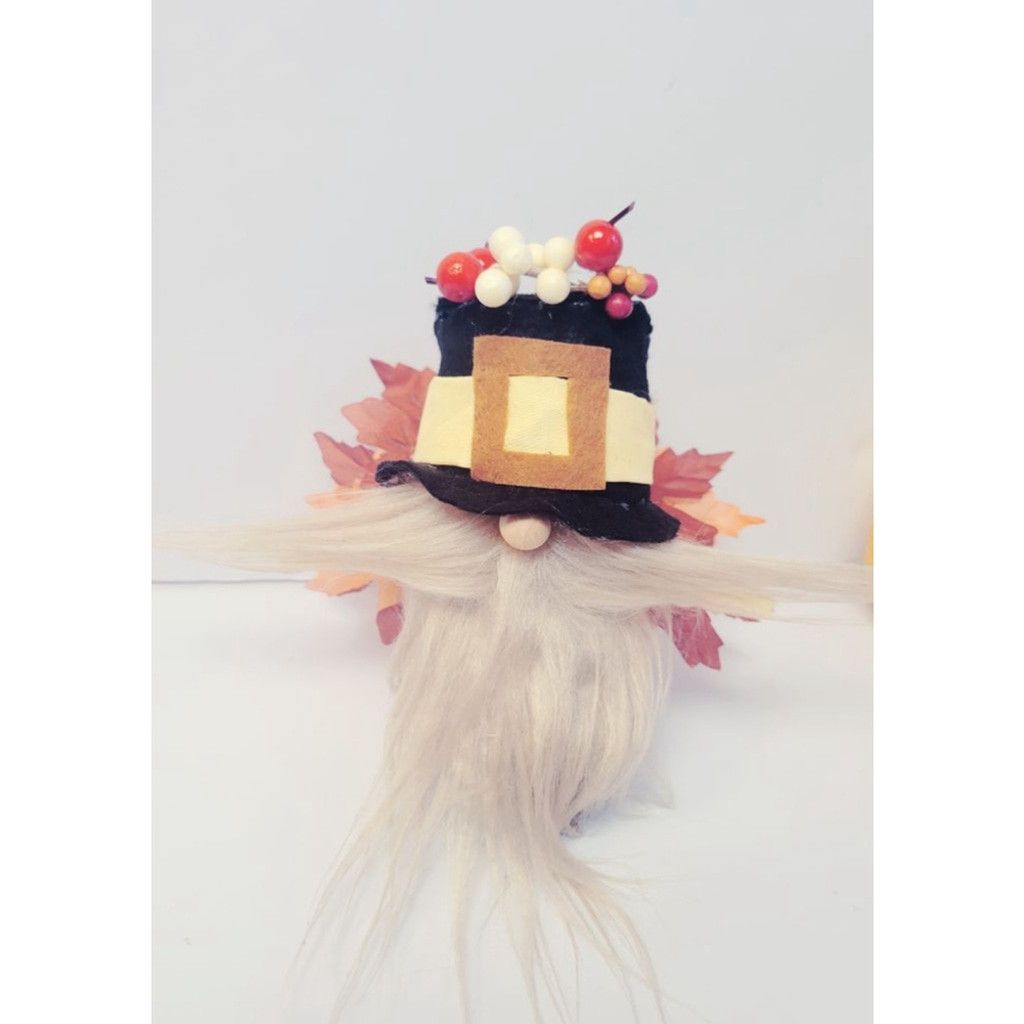 Handmade Fall Autumn Turkey Thanksgiving Gnome Home Decor Size ONE SIZE - 5 Thumbnail