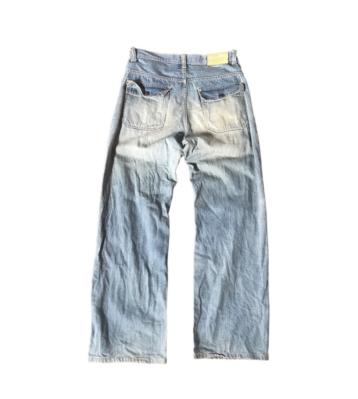 Japanese Brand VTG DENIM PANTS CANNABIS SATIVA Size US 32 / EU 48 - 2 Thumbnail