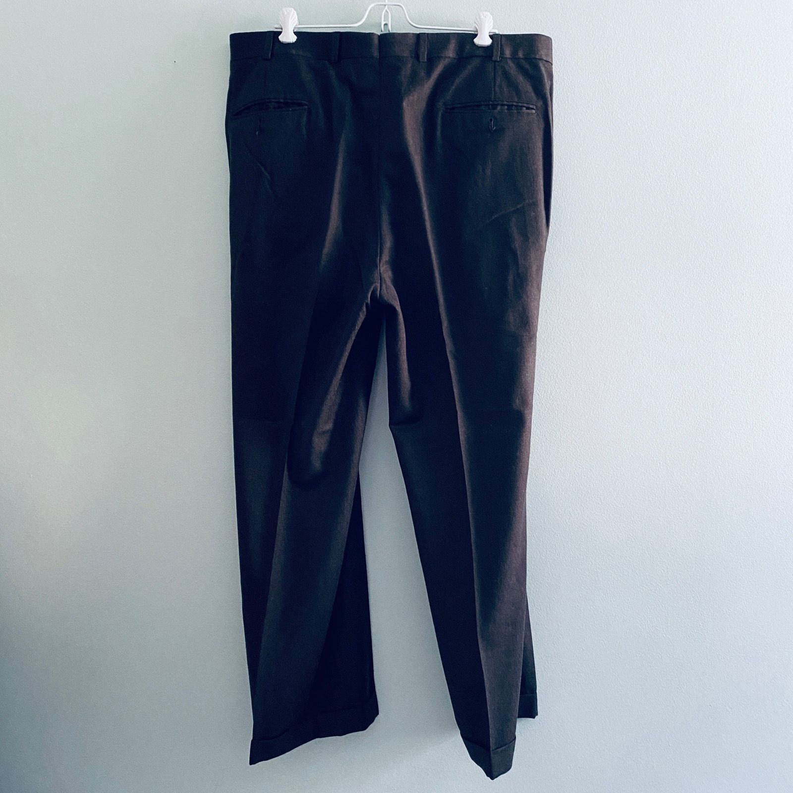 Brooks Brothers Brooks Brothers brown gray wool dress pants Size US 38 / EU 54 - 3 Thumbnail