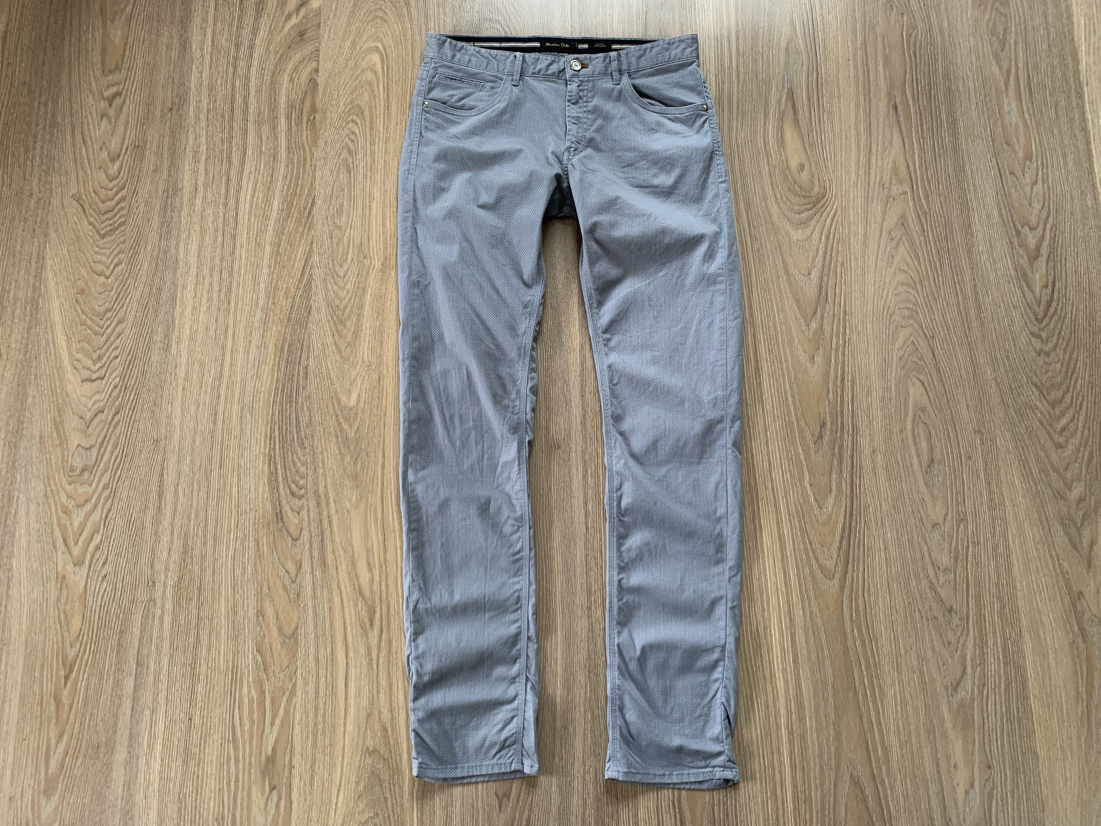 Designer × Massimo Dutti Massimo Dutti Slim Fit Casual Cotton Pants Size US 31 - 1 Thumbnail