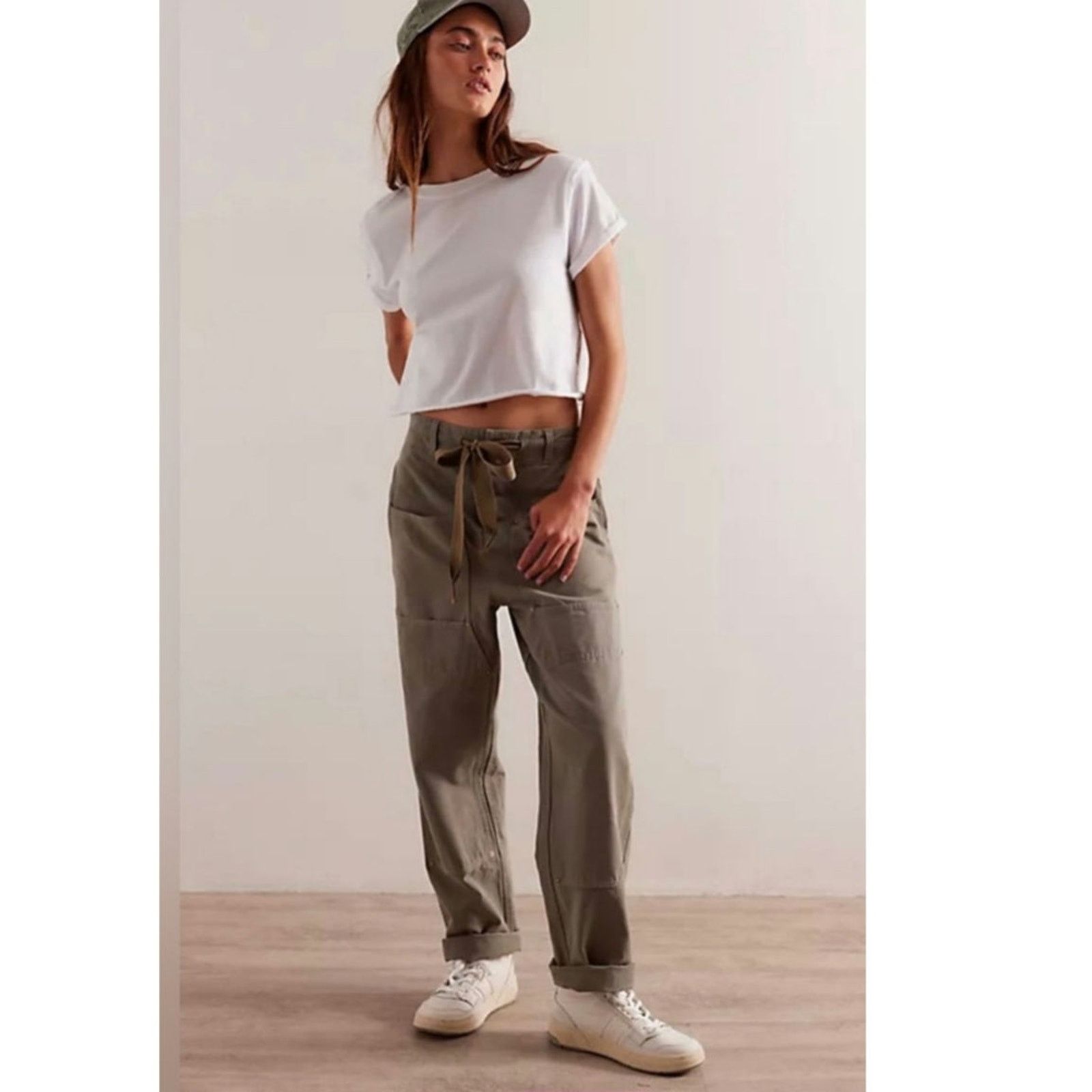 Free People NWT We The Free Hayden Carpenter Pull-On Pants $148 Medium Size 32" / US 10 / IT 46 - 2 Thumbnail
