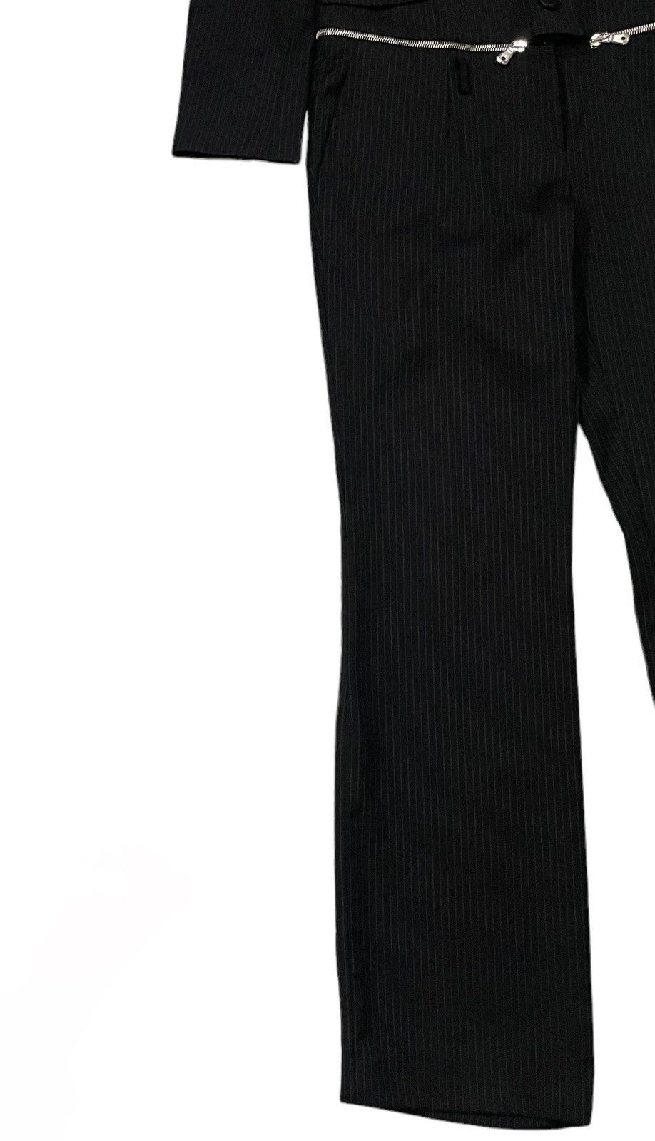 Dolce & Gabbana Runway Dolce & Gabbana Pinstripe Jumpsuit Size S / US 4 / IT 40 - 4 Thumbnail