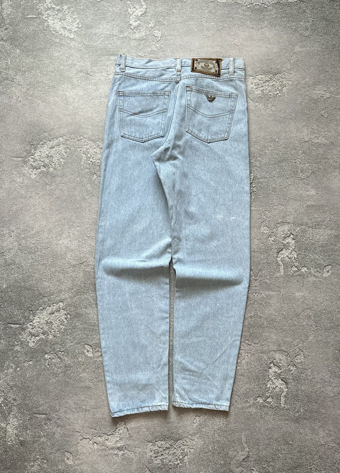 Armani × Emporio Armani × Giorgio Armani Armani Jeans 30/32 denim pant jean trouser chino vintage Size US 30 / EU 46 - 5 Thumbnail
